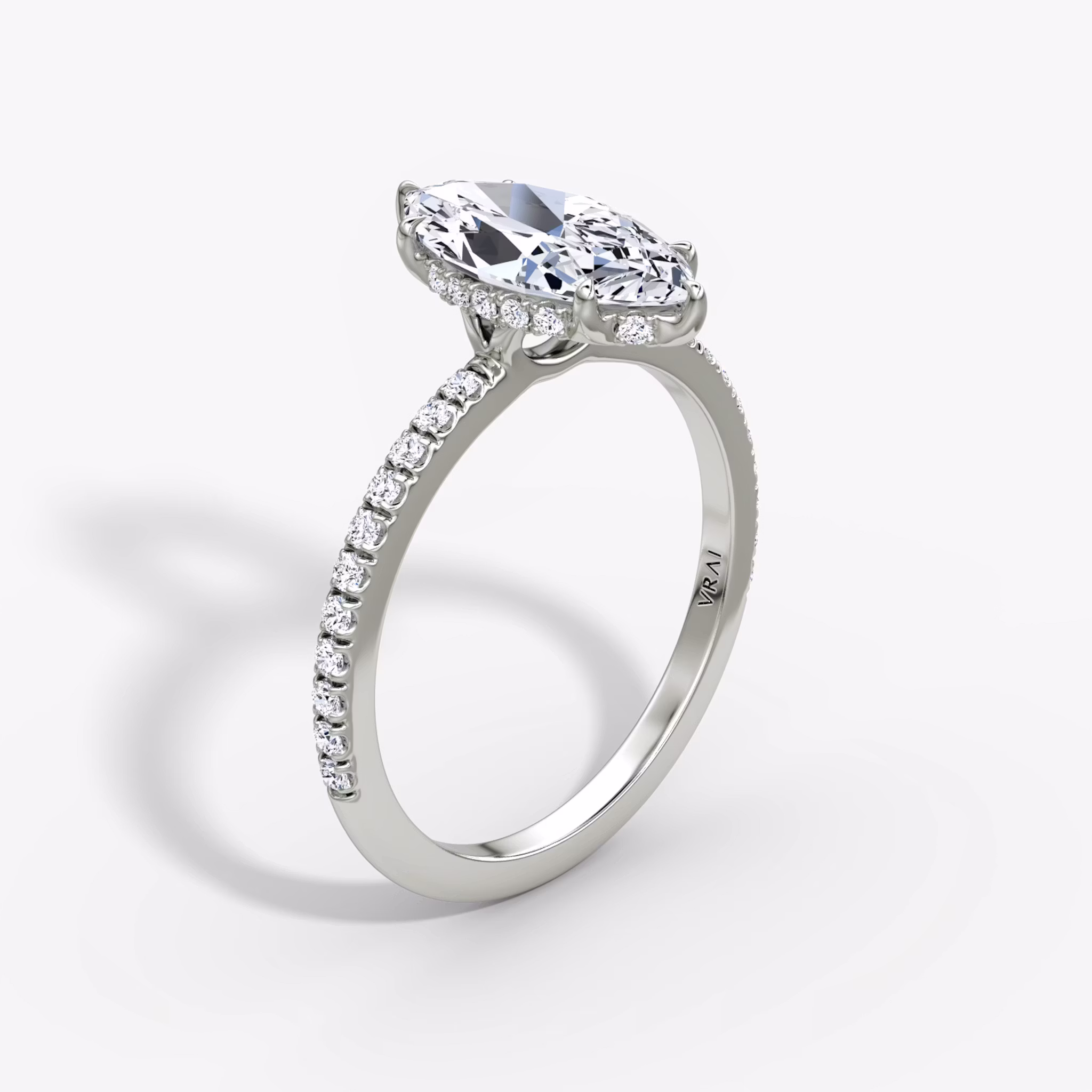 The Signature Marquise | White Gold