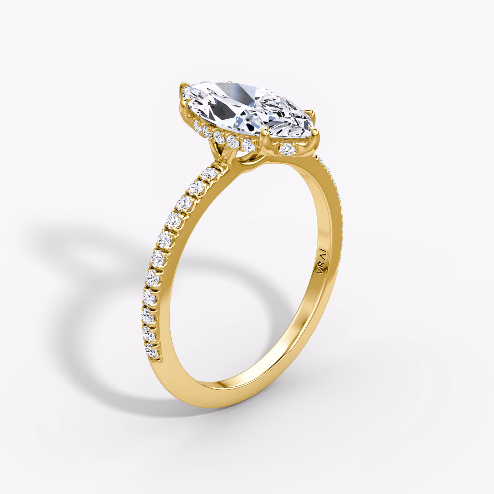 The Signature Marquise | Yellow Gold
