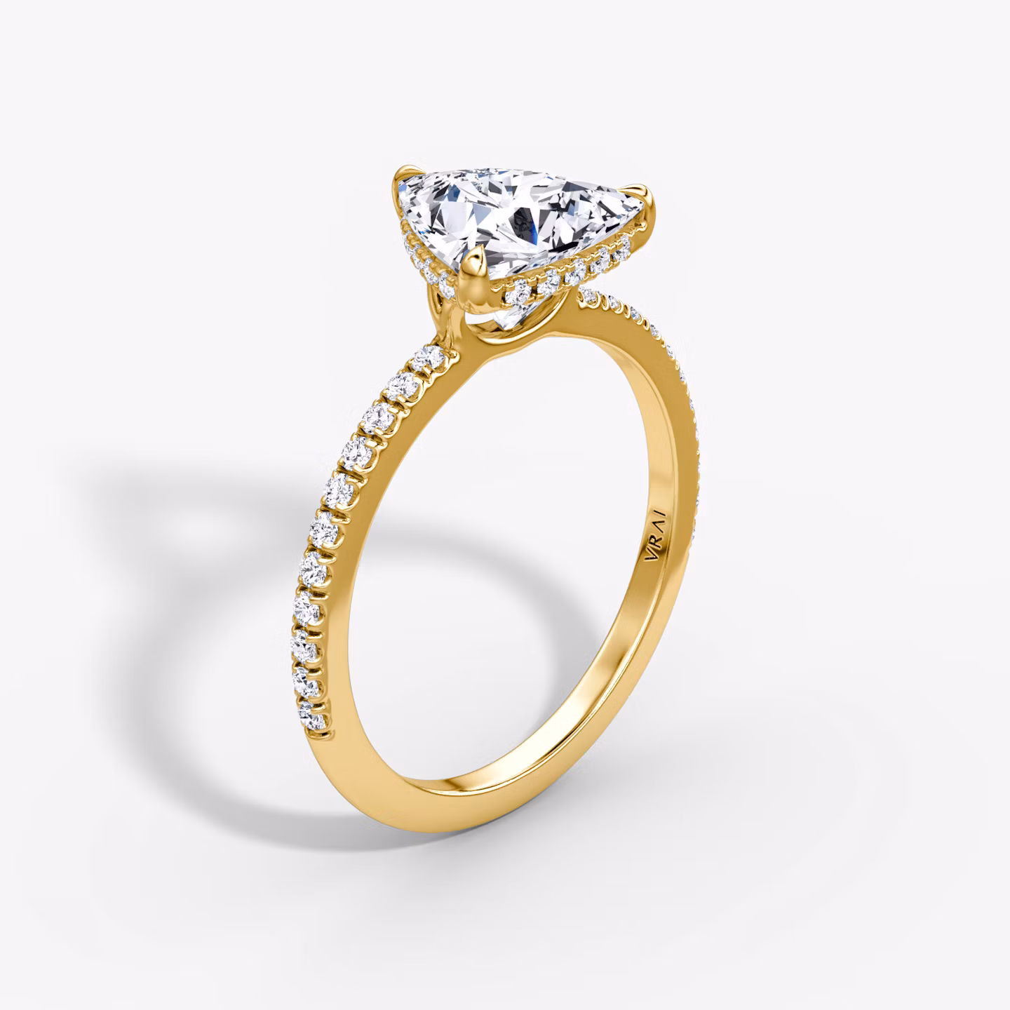 The Signature Trillion | Yellow Gold