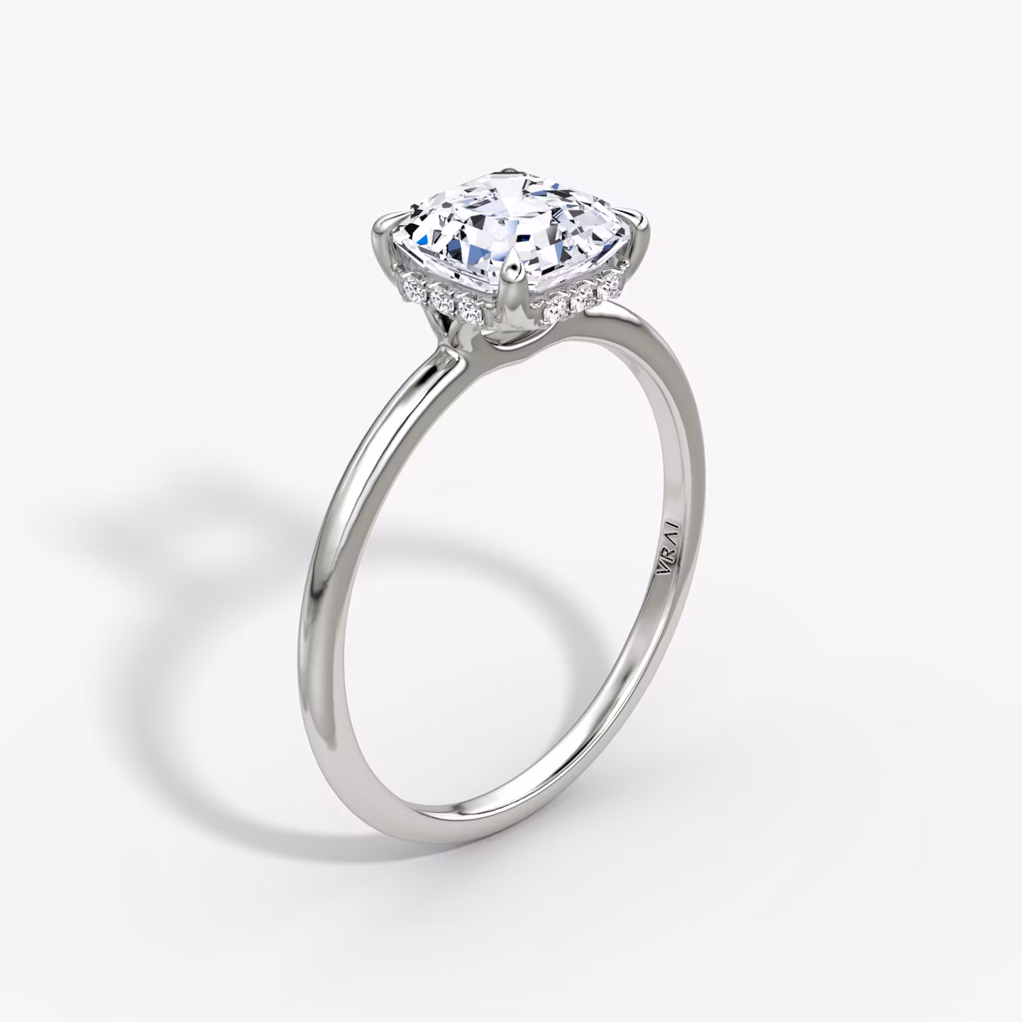 The Signature Asscher | Platinum