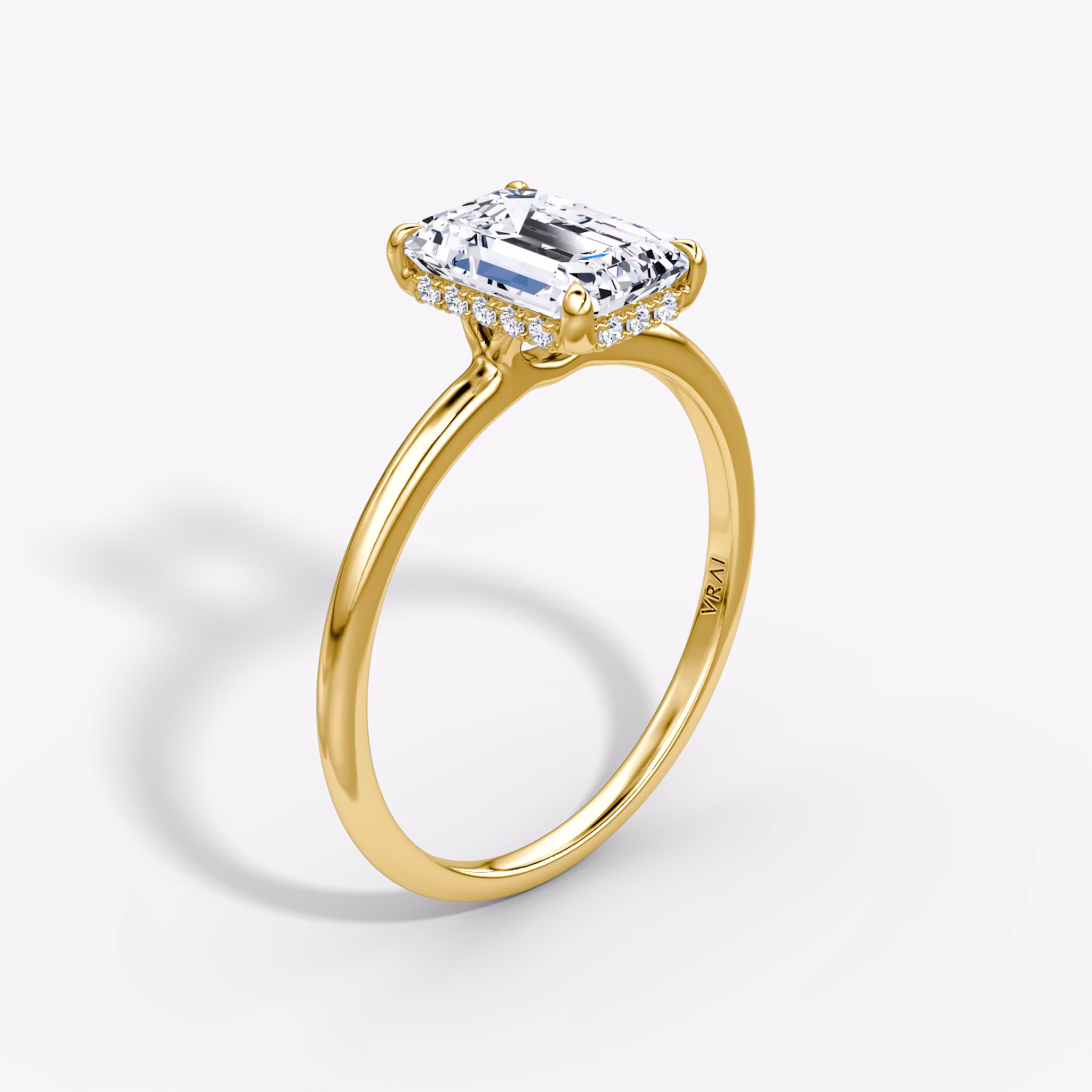 The Signature Emerald | Yellow Gold