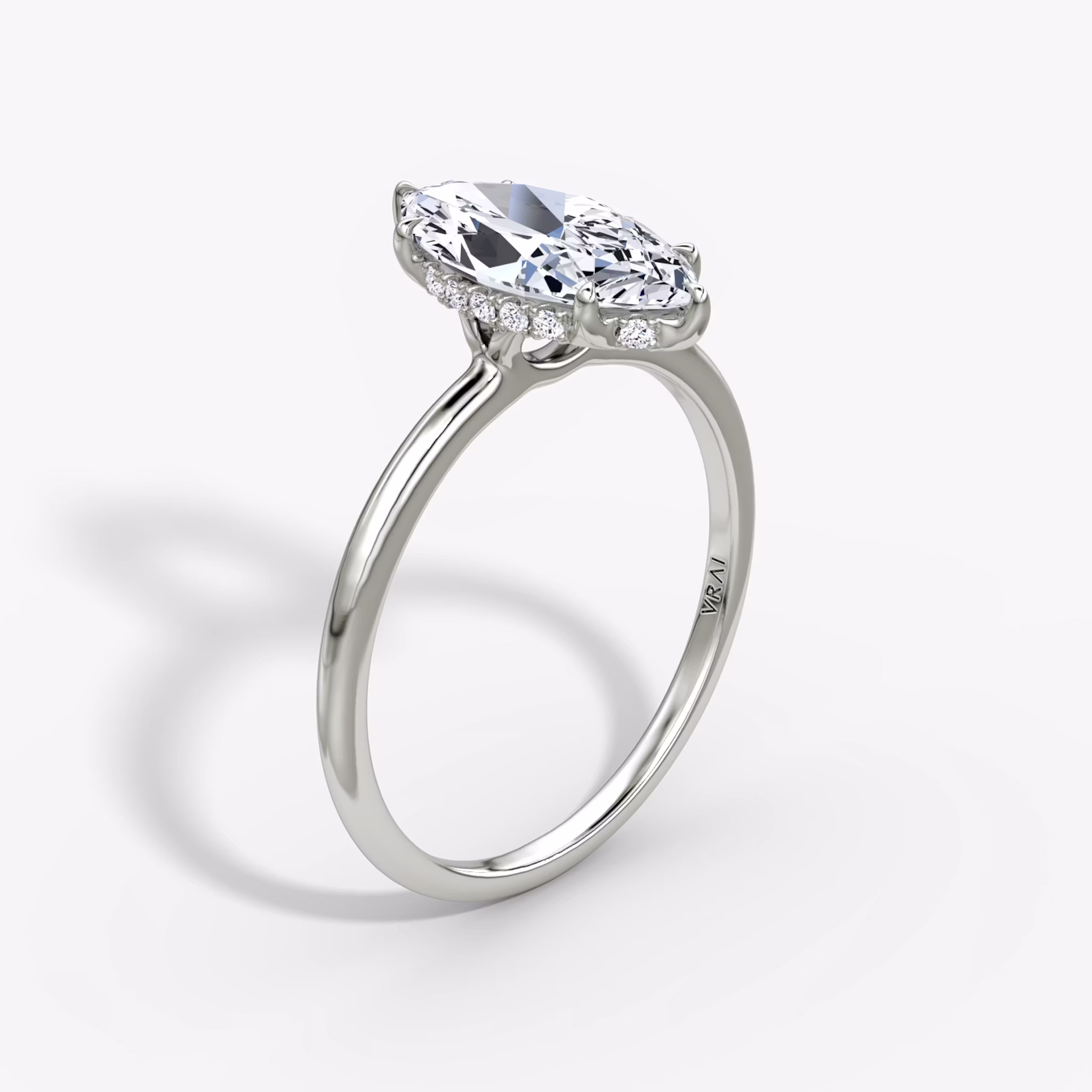 The Signature Marquise | White Gold