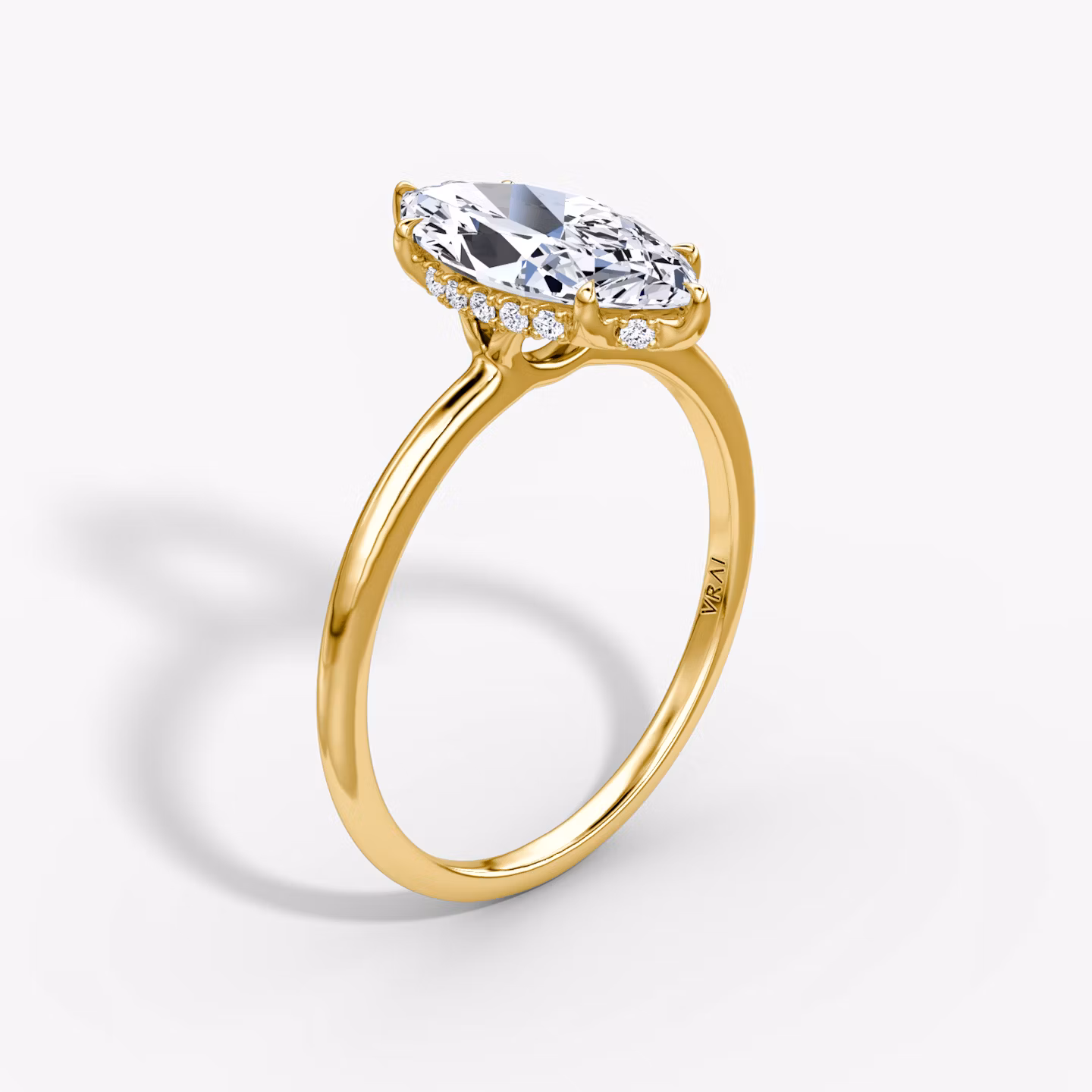 The Signature Marquise | Yellow Gold