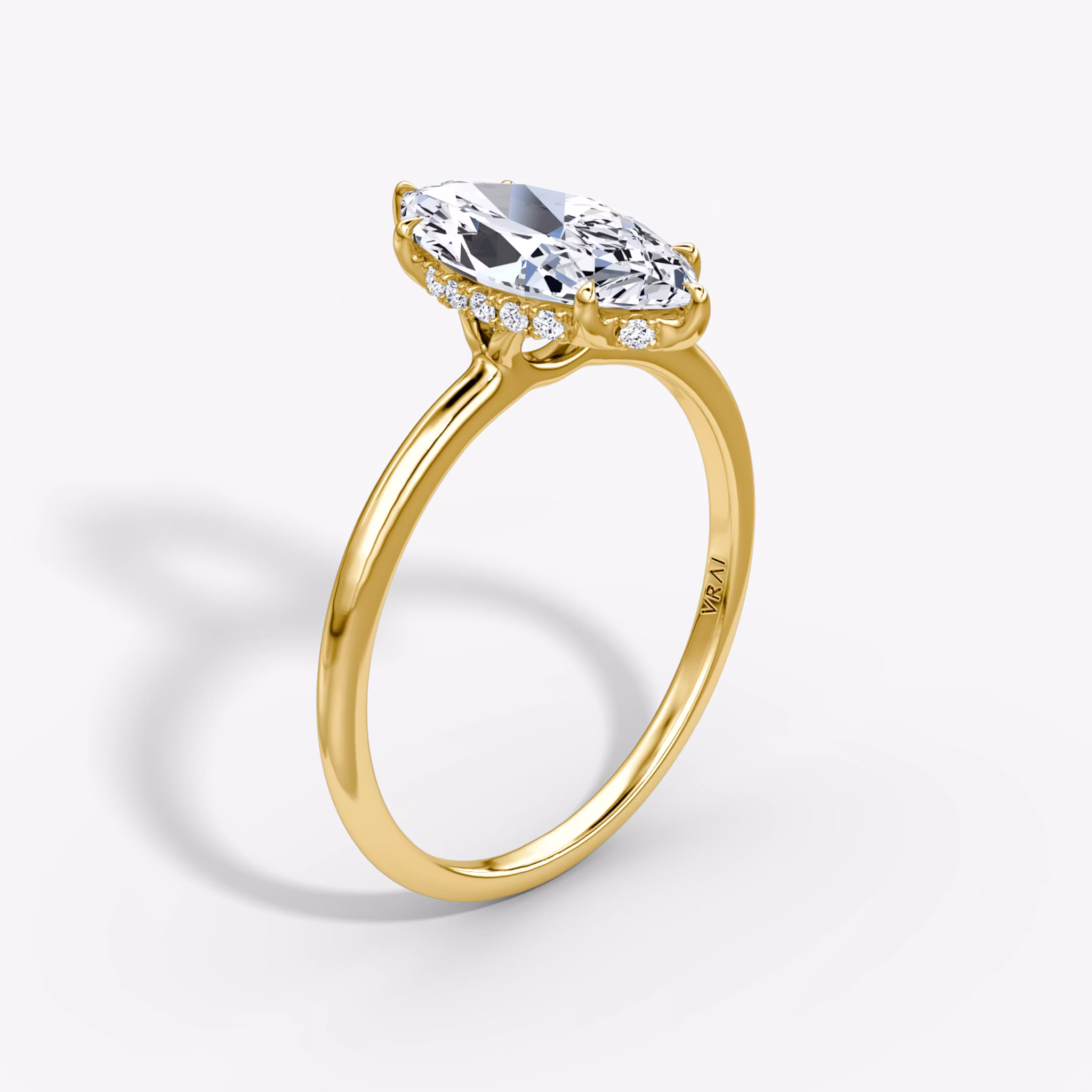 The Signature Marquise | Yellow Gold