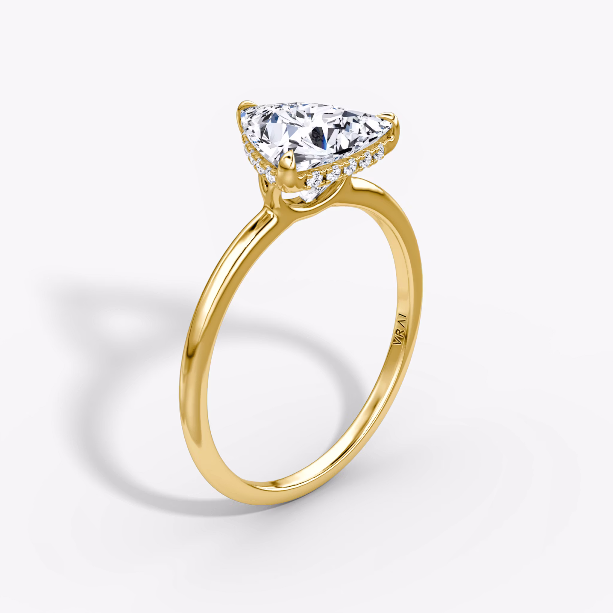 The Signature Trillion | Yellow Gold