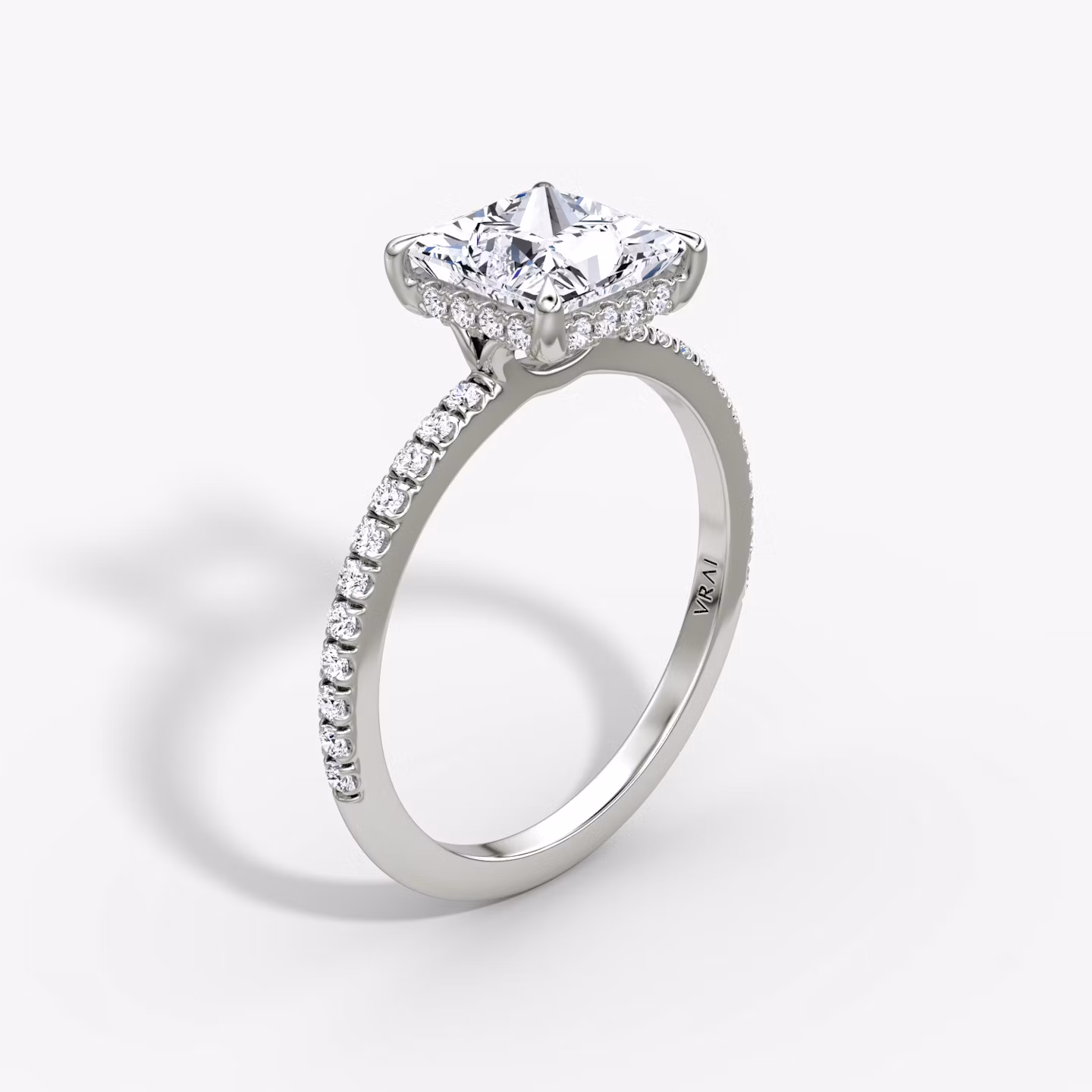 The Signature Princess | White Gold