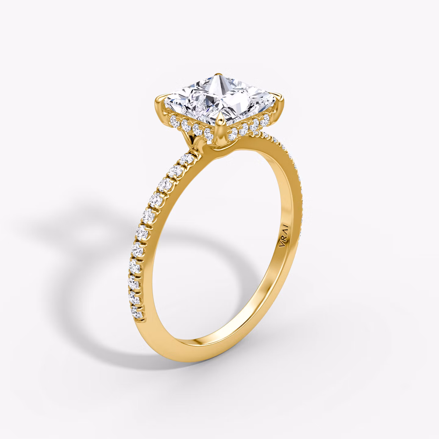 The Signature Princess | Yellow Gold