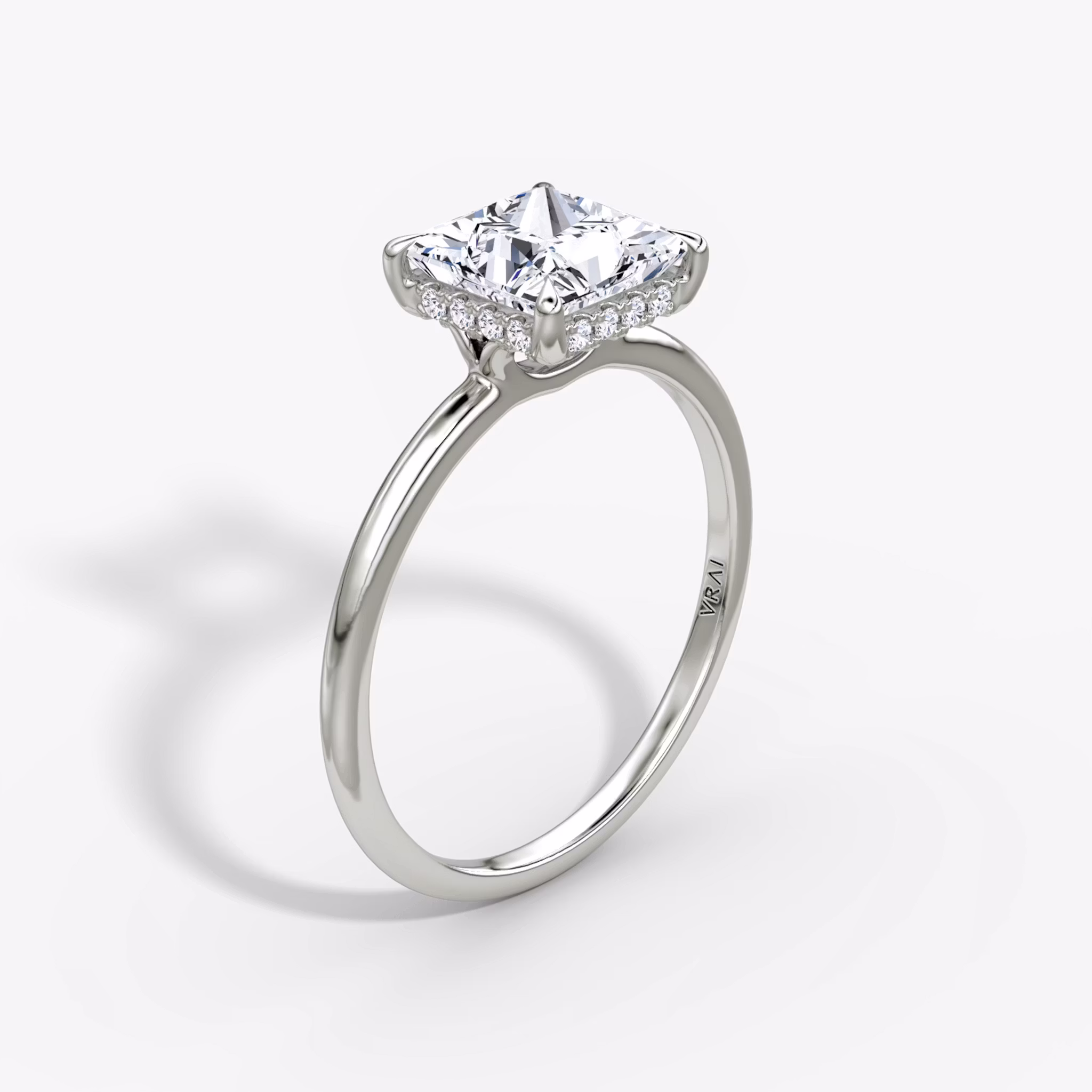 The Signature Princess | White Gold