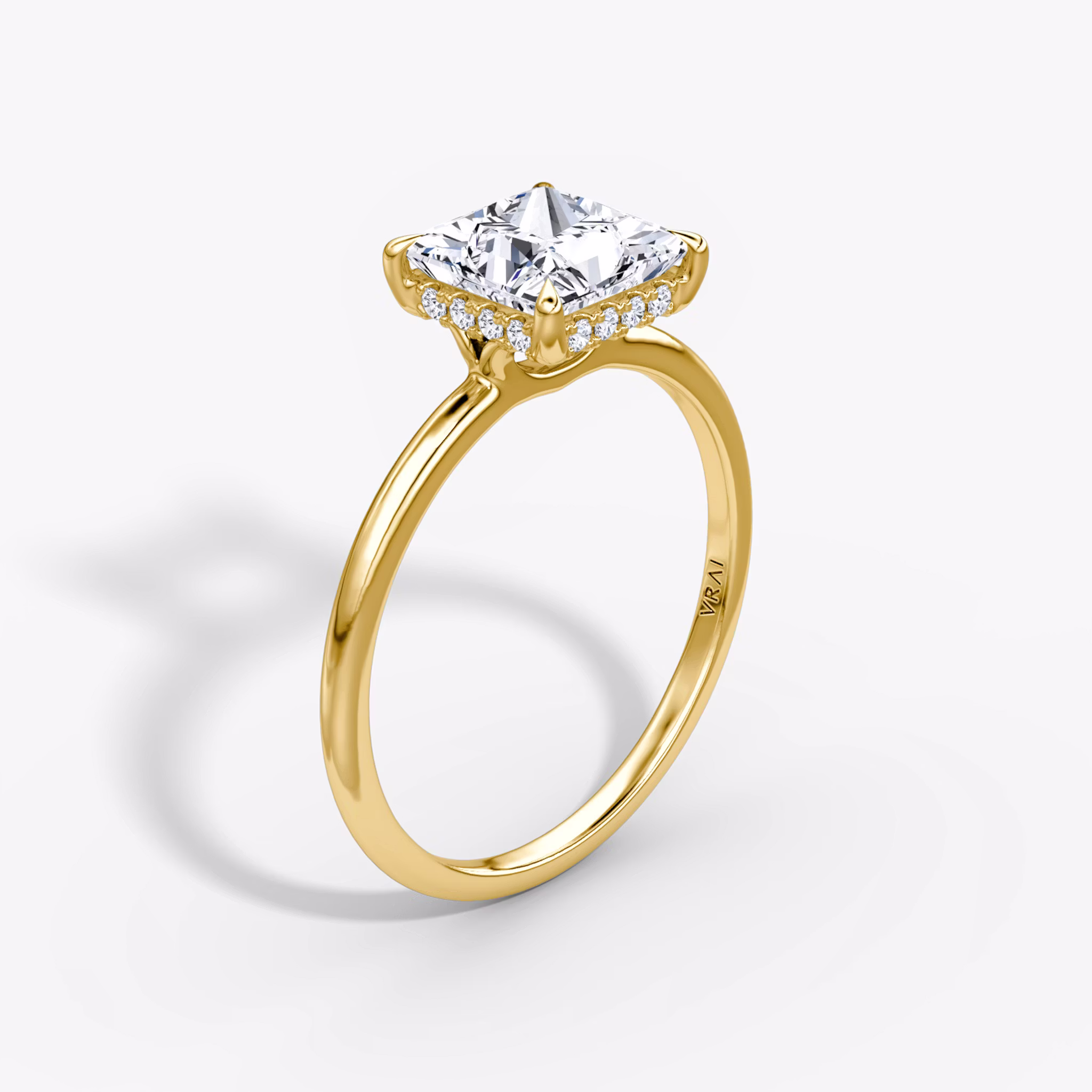 The Signature Princess | Yellow Gold