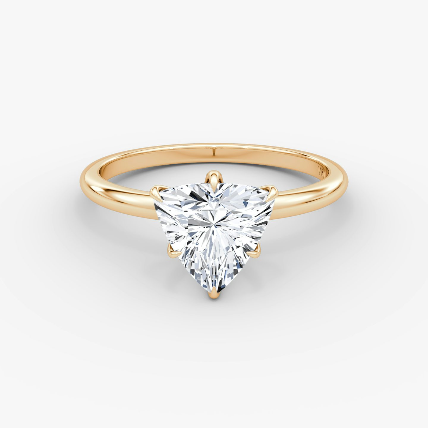 V | Trillant | 14k | Roségold | bandAccent: Ohne Pavé-Besatz | diamondOrientation: vertical | caratWeight: other