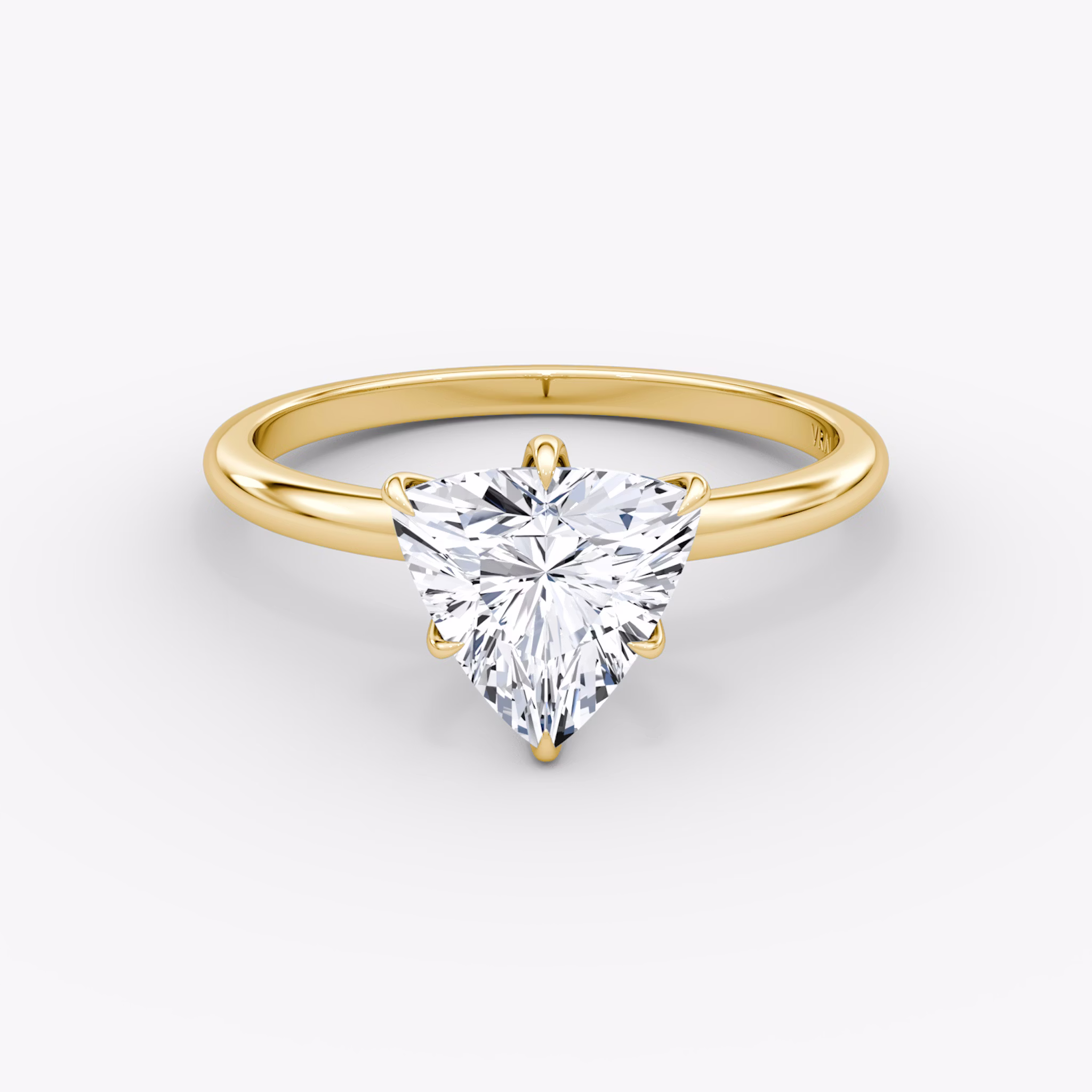 V | Trillant | 18k | Gelbgold | bandAccent: Ohne Pavé-Besatz | diamondOrientation: vertical | caratWeight: other