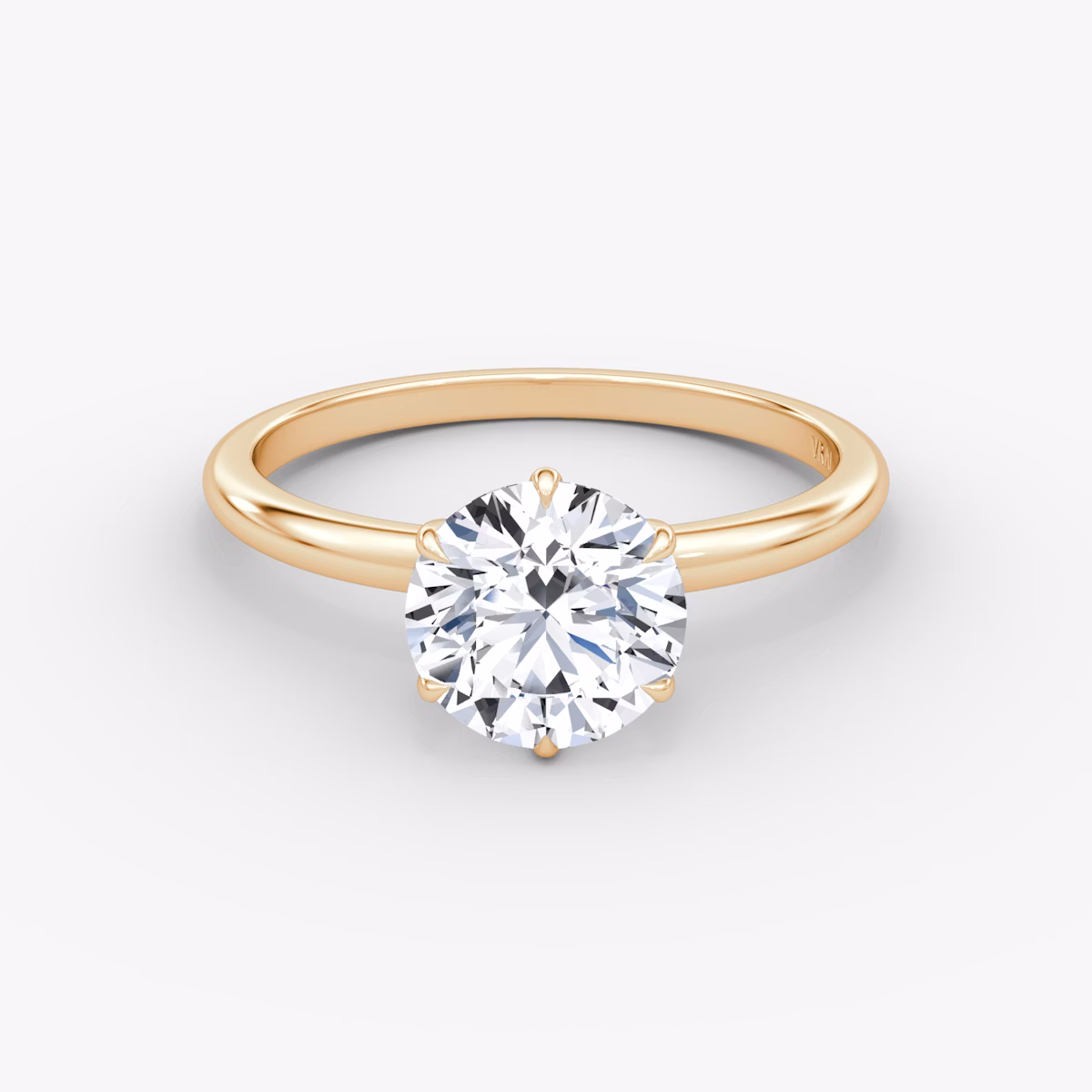 V | Brillante | 14k | Oro rosa | bandAccent: Simple | caratWeight: other | diamondOrientation: vertical