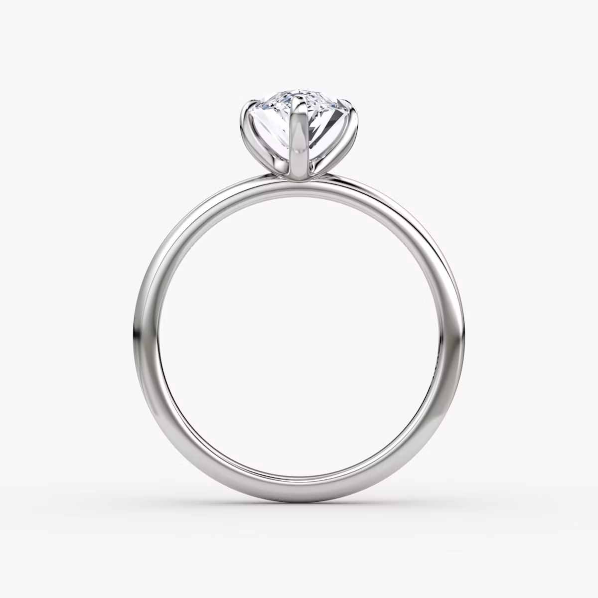 Classic | Marquise | Platin | bandAccent: Ohne Pavé-Besatz | bandWidth: large | diamondOrientation: vertical | caratWeight: other