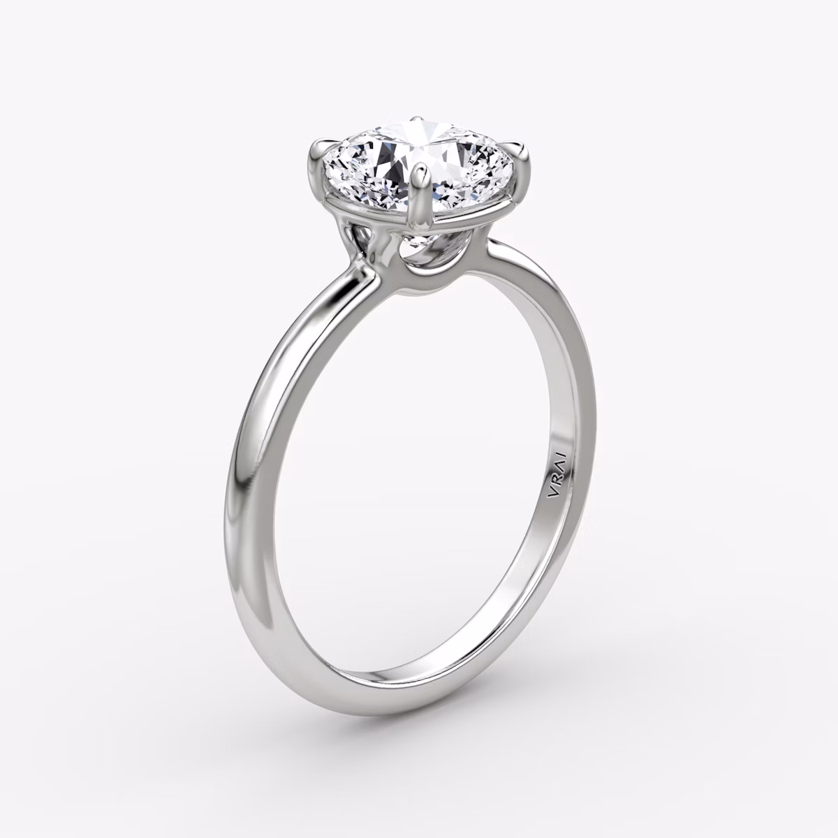 The Signature | Cushion | Platinum | bandAccent: Plain | bandWidth: large | hiddenHalo: no | diamondOrientation: vertical | caratWeight: other