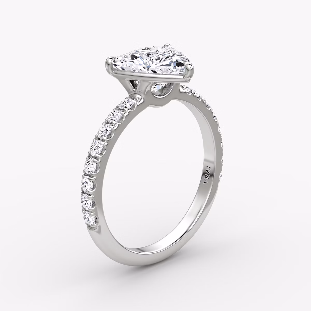 The Signature | Trillion | Platinum | bandAccent: Pavé | bandWidth: large | hiddenHalo: no | diamondOrientation: vertical | caratWeight: other