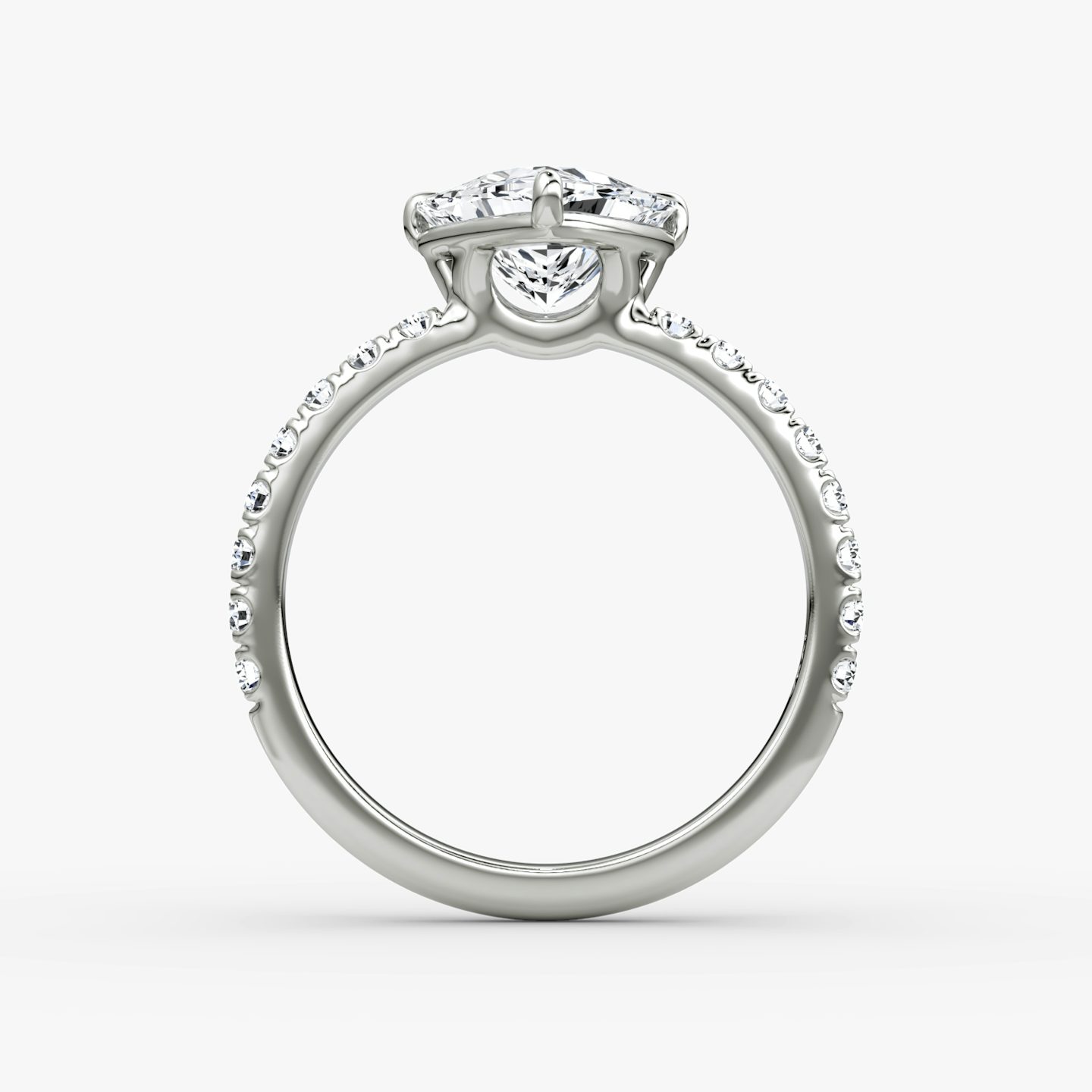 The Signature | Trillion | Platinum | bandAccent: Pavé | bandWidth: large | hiddenHalo: no | diamondOrientation: vertical | caratWeight: other