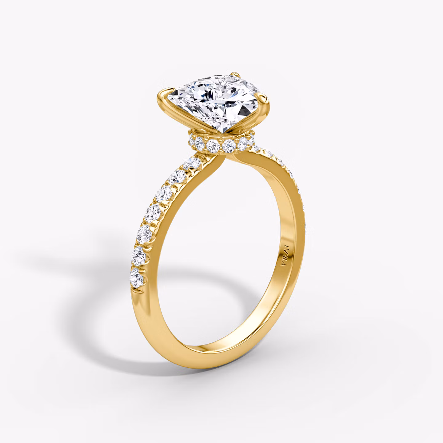 The Veiled Halo Trillion | Yellow Gold