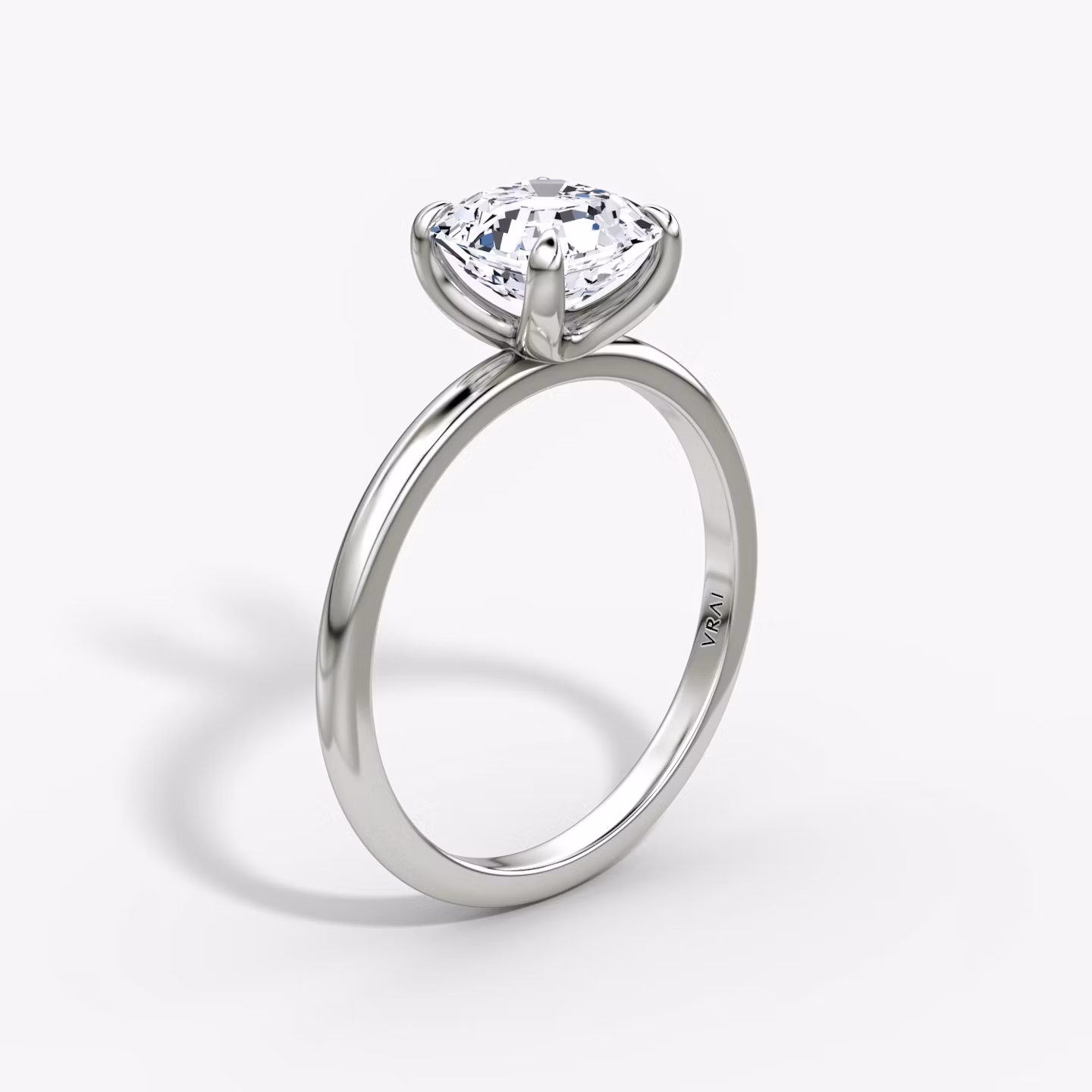The Classic Asscher | Platinum