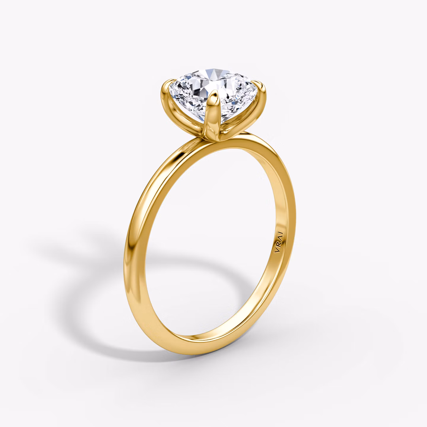 The Classic Cushion | Yellow Gold