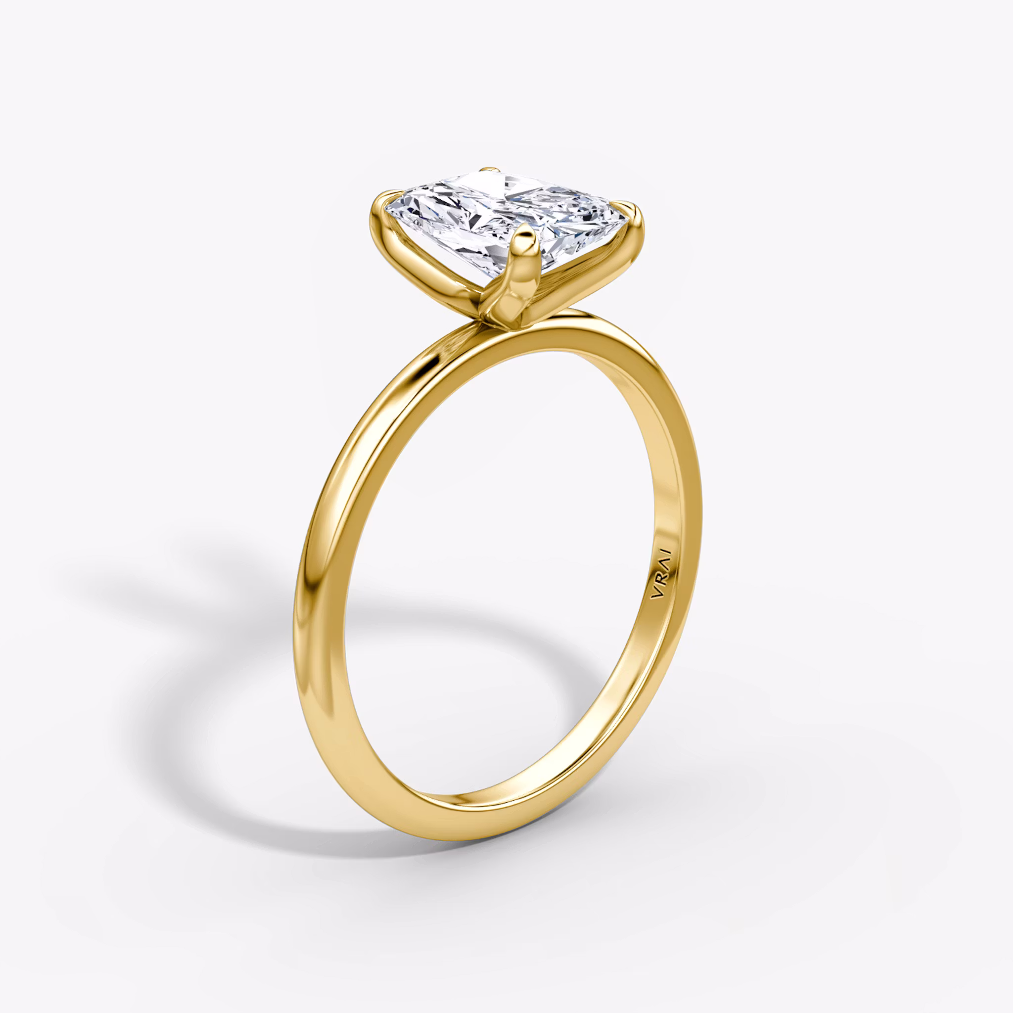 The Classic Radiant | Yellow Gold
