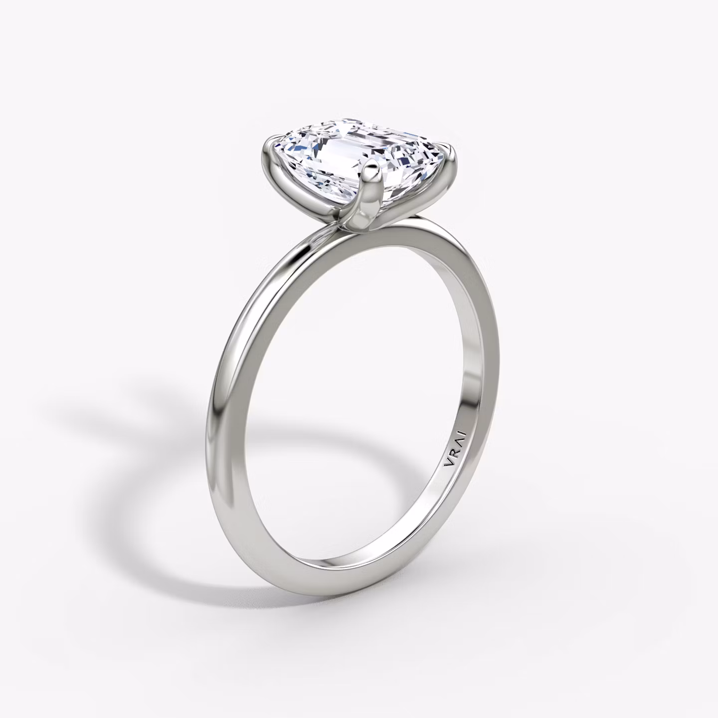 The Classic Emerald | White Gold