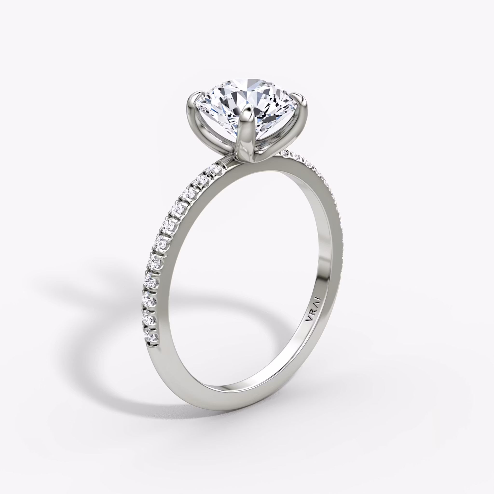 The Classic Round Brilliant | White Gold