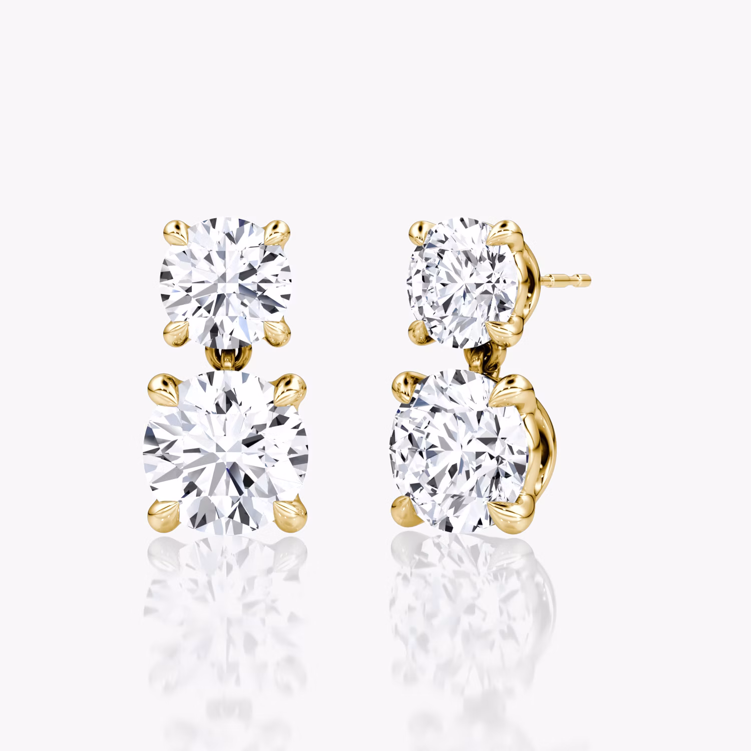 Signature Duo Drop Earring