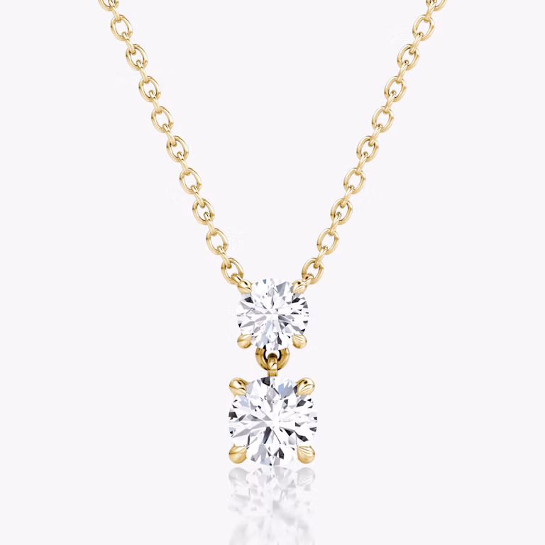 Abgebildet mit oben: 0,25 ct | unten: 0,50 ct