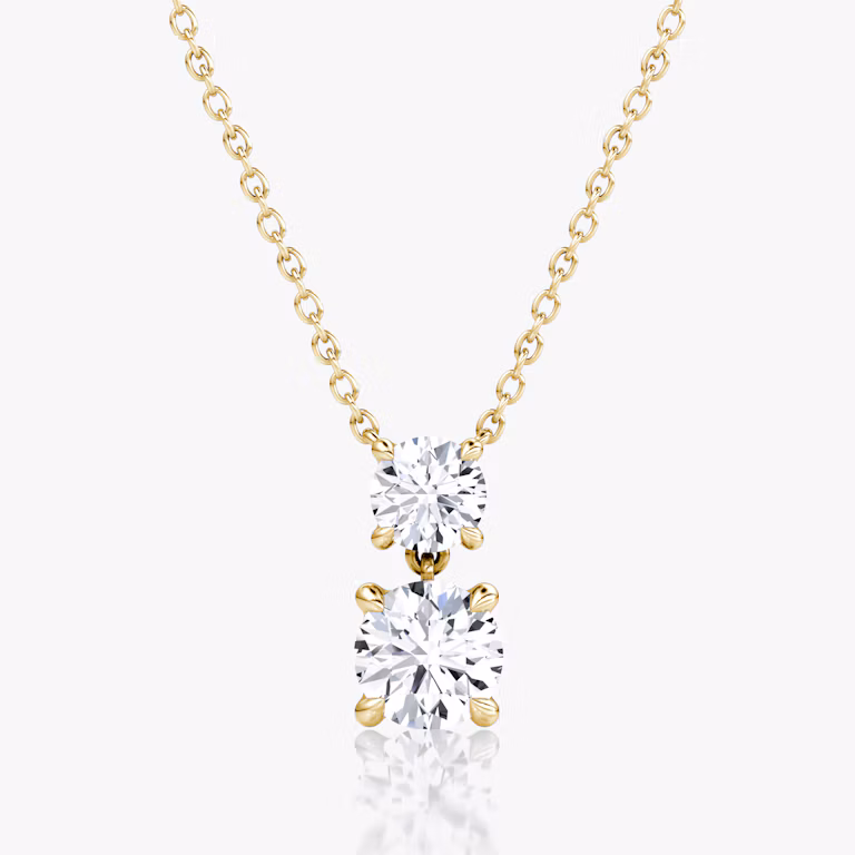 Shown with 0.50ct top and 1.0ct bottom