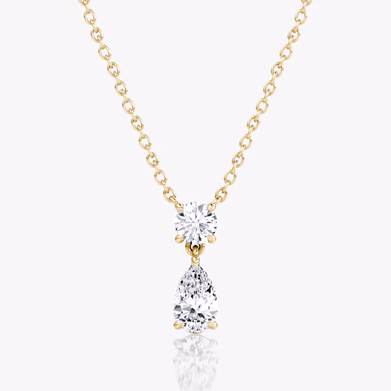 Mostrado con arriba: 0,25 ct | abajo: 0,50 ct