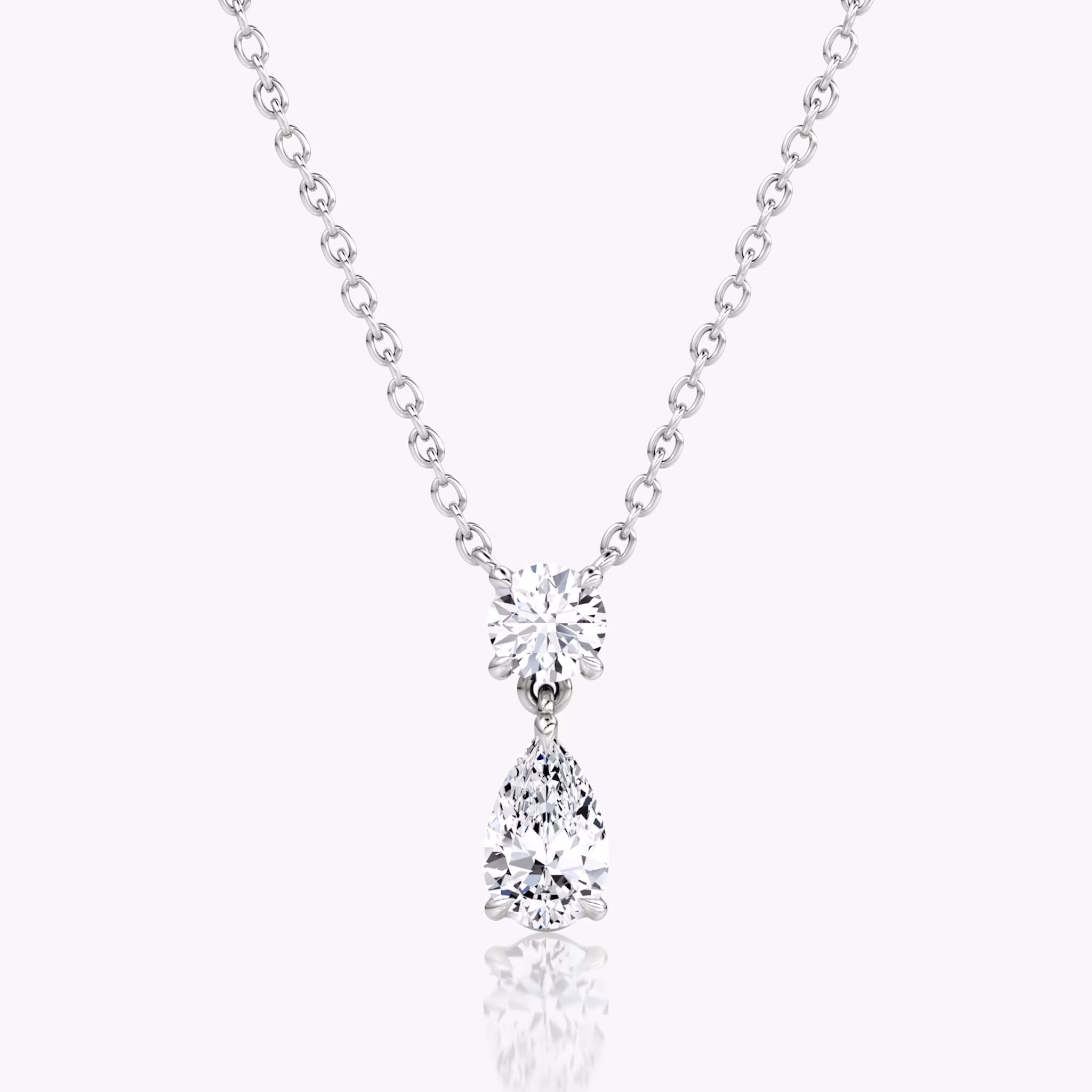 Mostrado con arriba: 0,25 ct | abajo: 0,50 ct