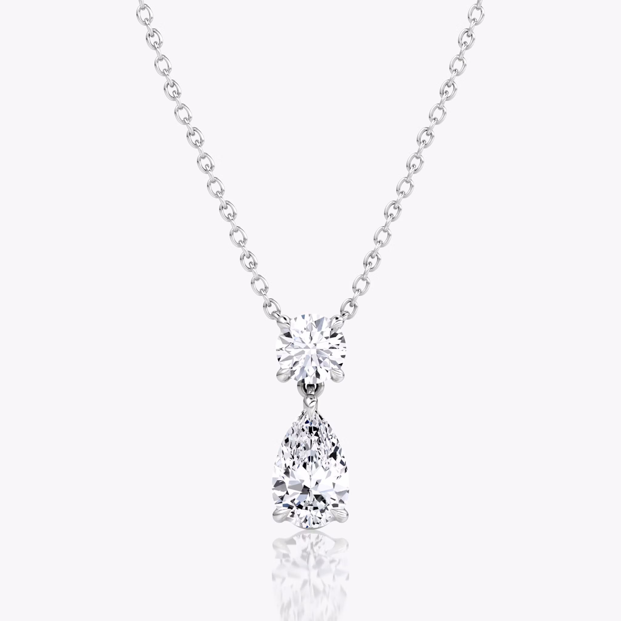 Shown with 0.50ct top and 1.0ct bottom