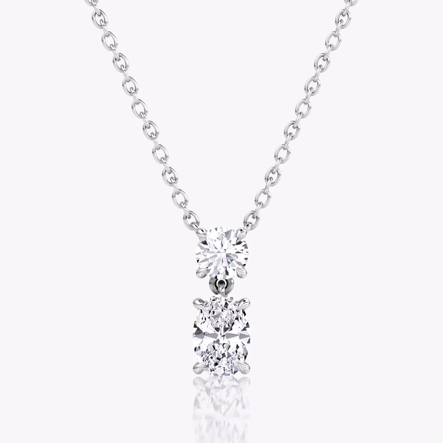 Collar Signature Duo Drop | Oval