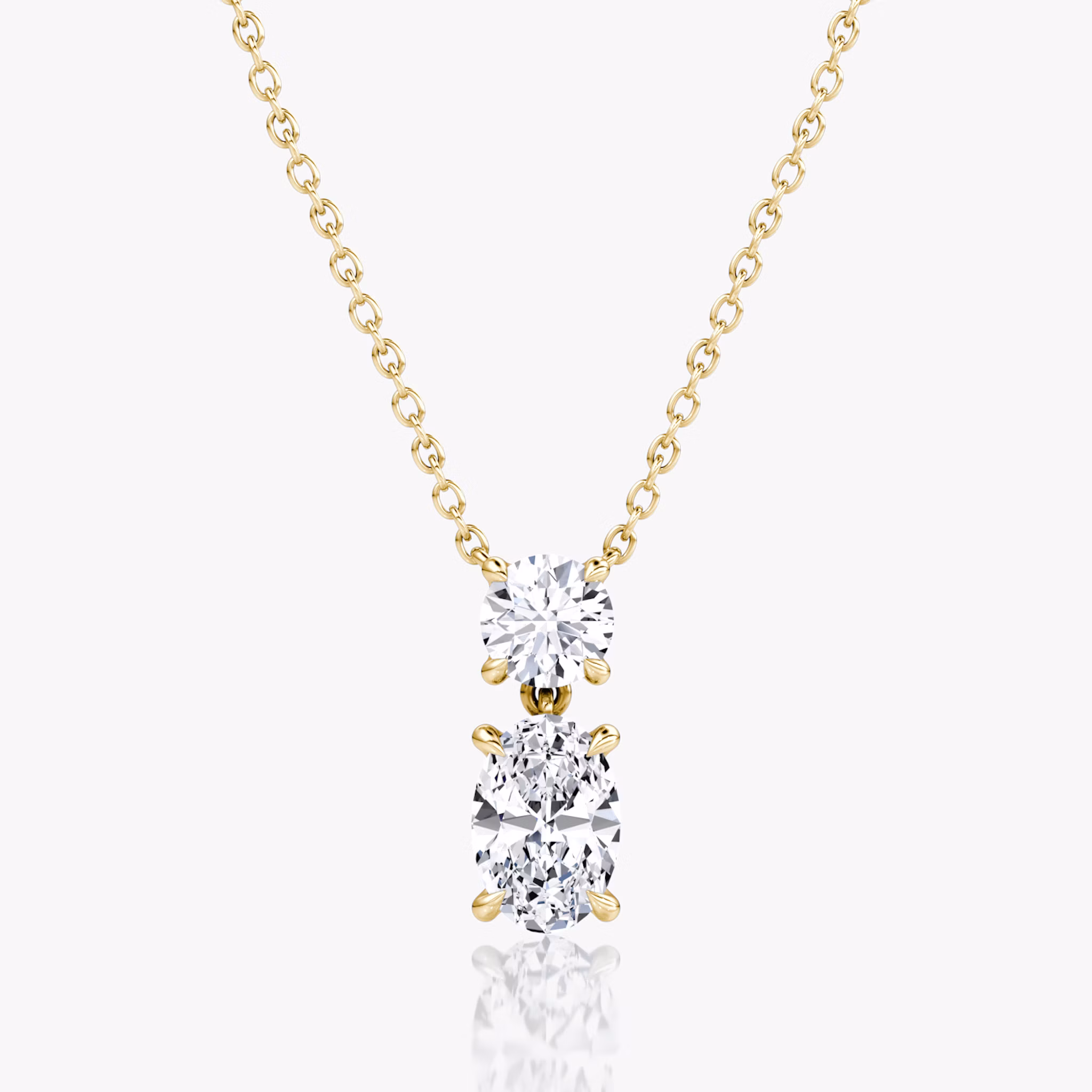 Shown with 0.50ct top and 1.0ct bottom