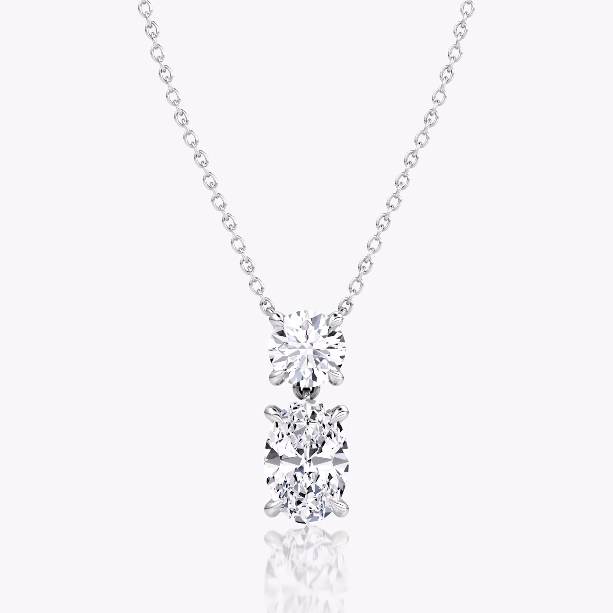 Shown with 1.0ct top and 2.0ct bottom