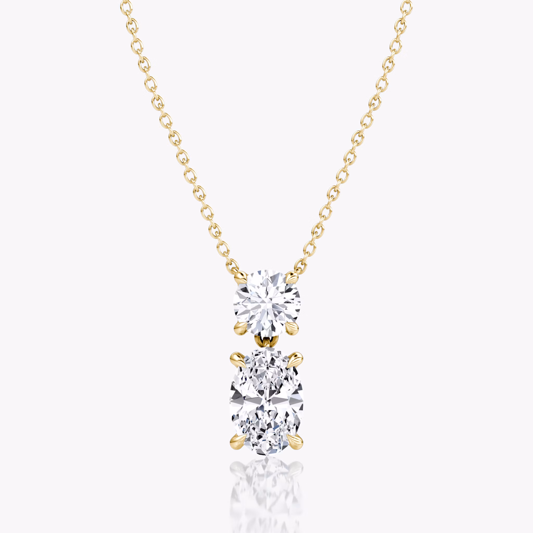 Shown with 1.0ct top and 2.0ct bottom