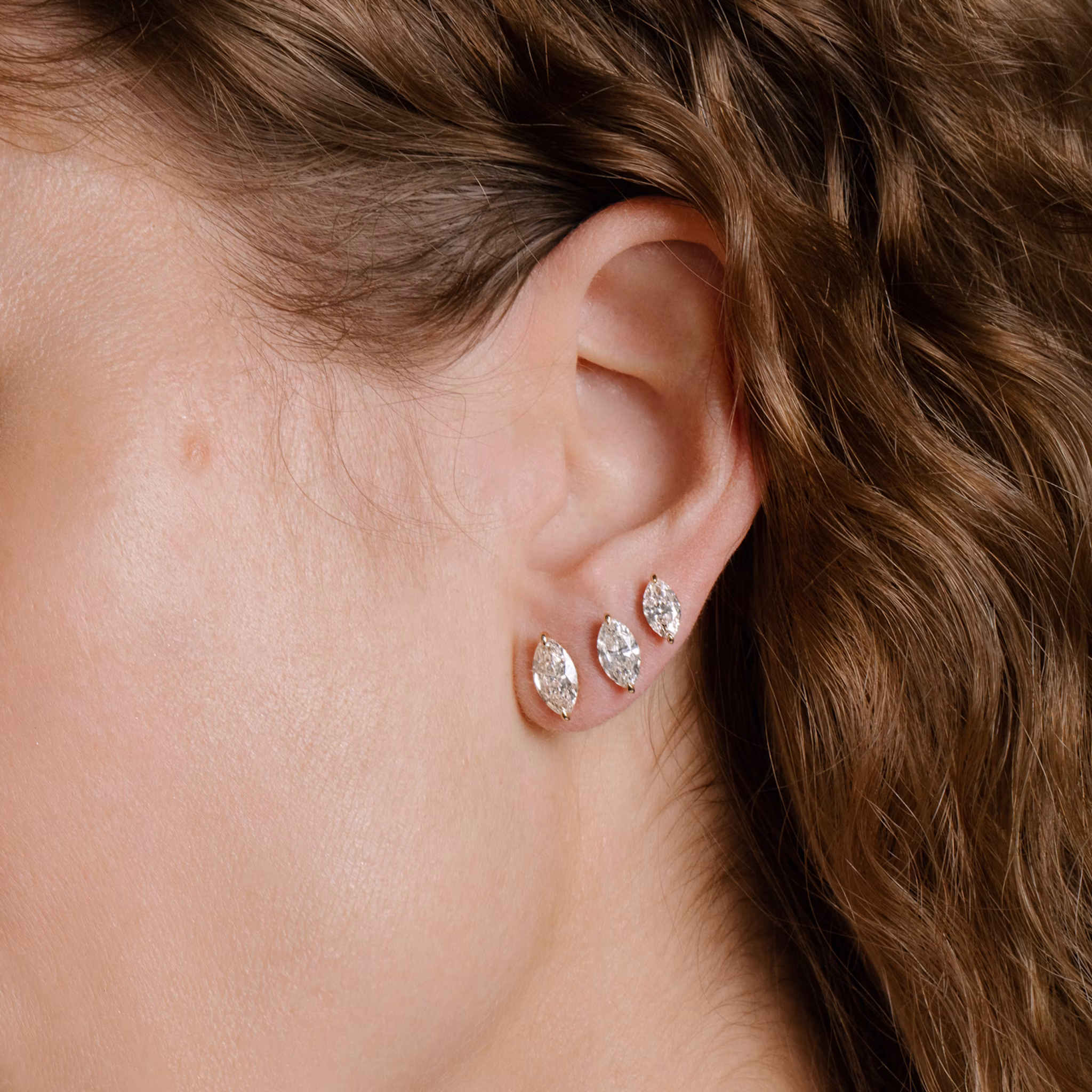 Abgebildet mit 1 ct, 3/4 ct, 1/2 ct