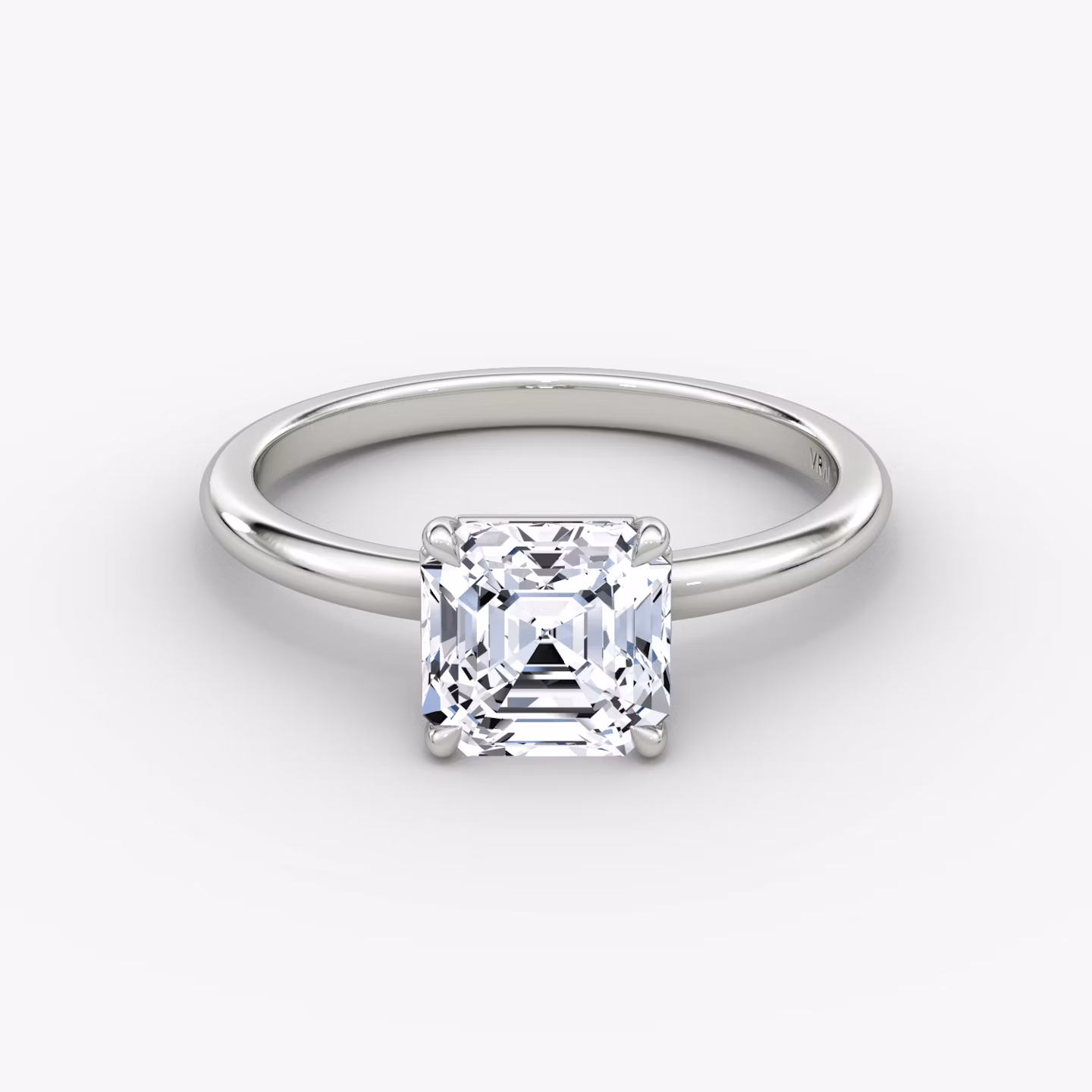 The Signature Asscher | Platinum