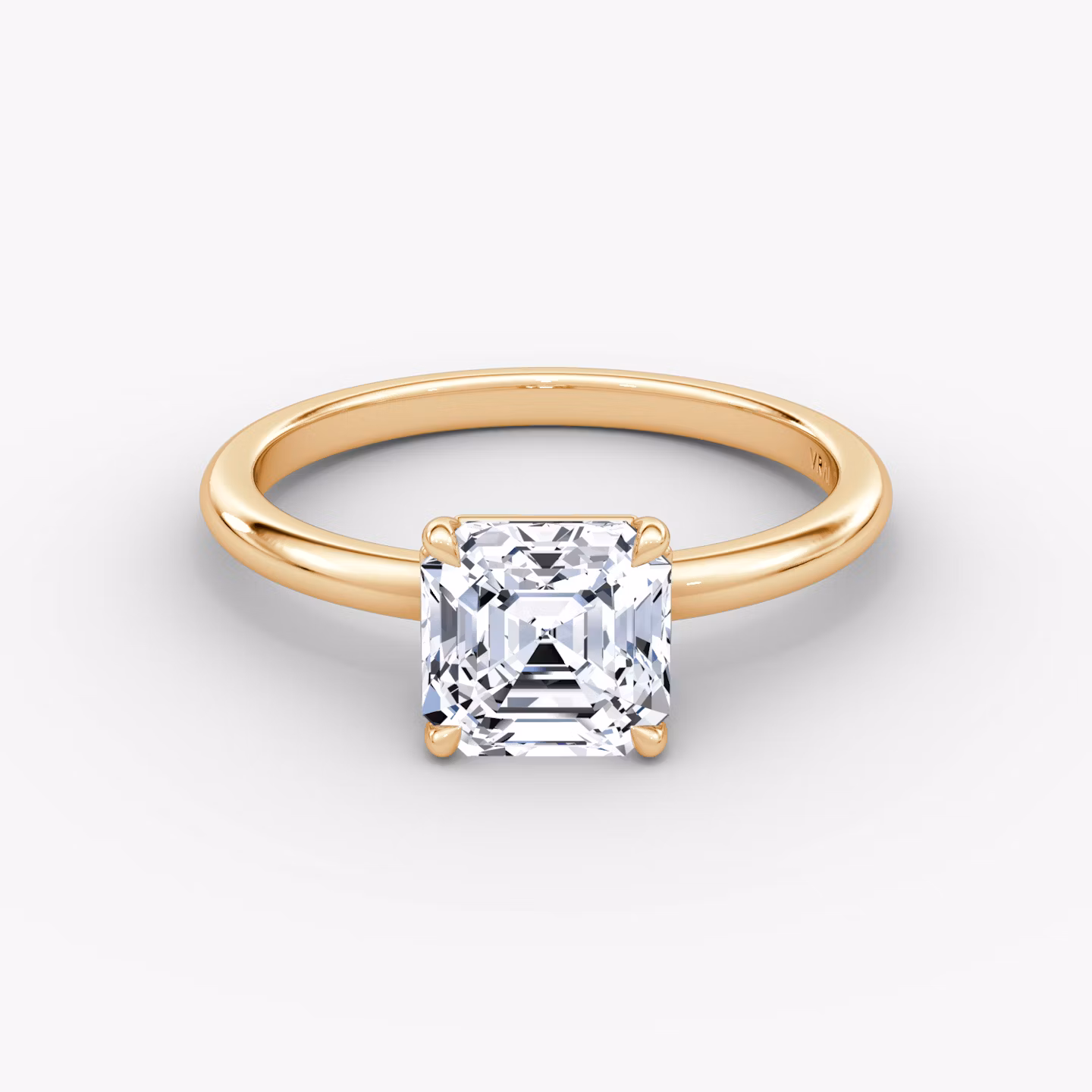 The Signature Asscher | Rose Gold