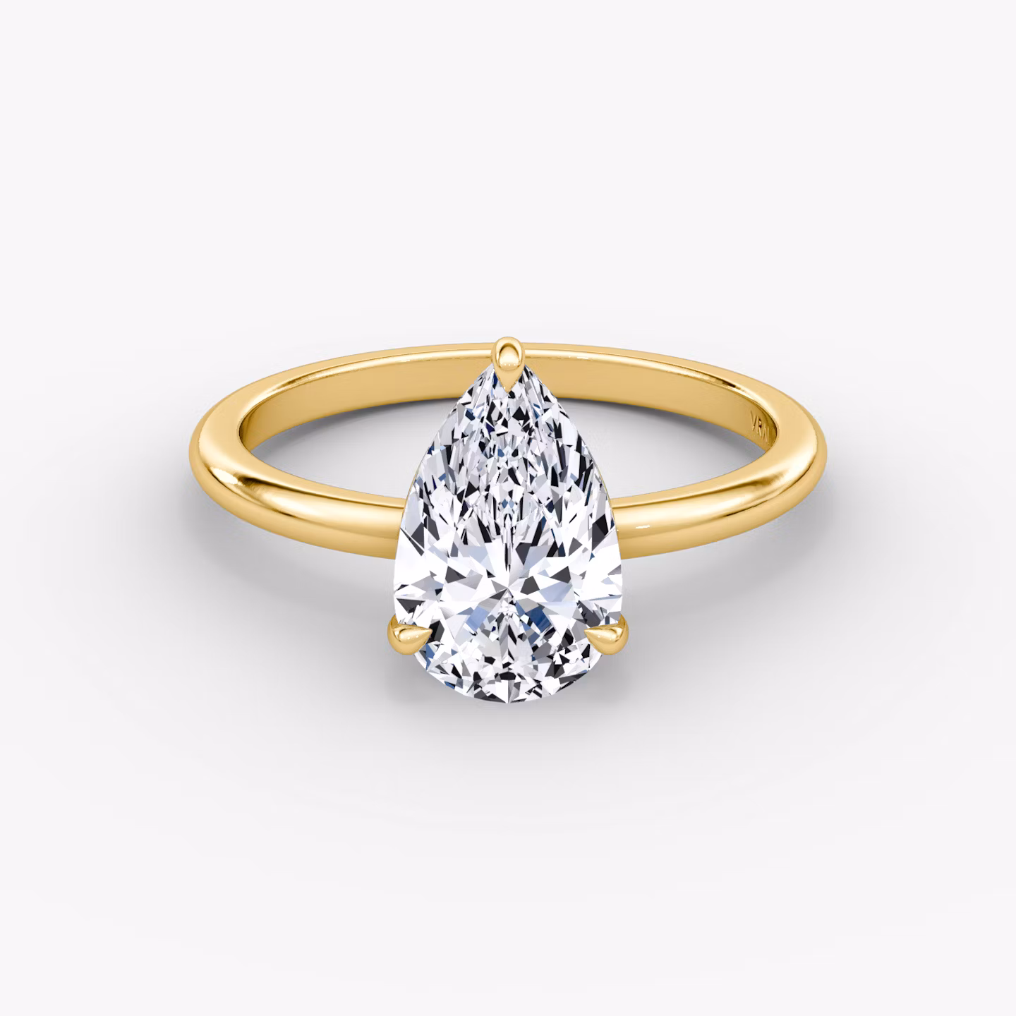 The Signature Pear | Yellow Gold