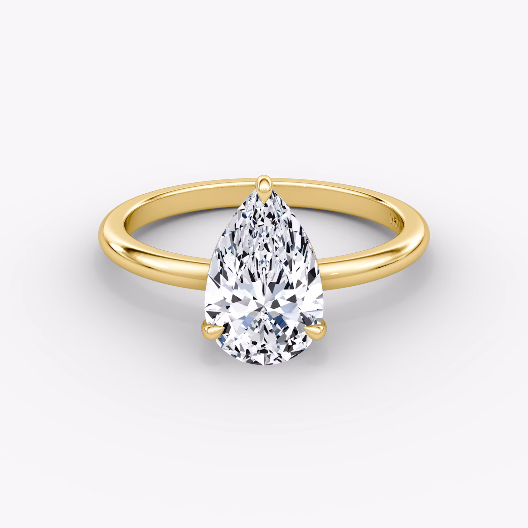 The Signature Pear | Yellow Gold