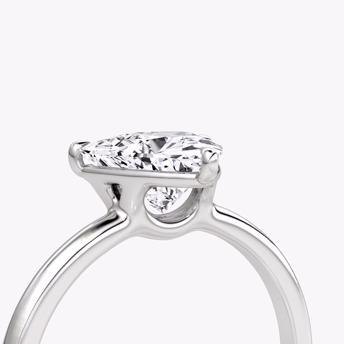 The Signature | Trillion | Platinum | bandAccent: Plain | bandWidth: standard | hiddenHalo: no | diamondOrientation: vertical | caratWeight: other