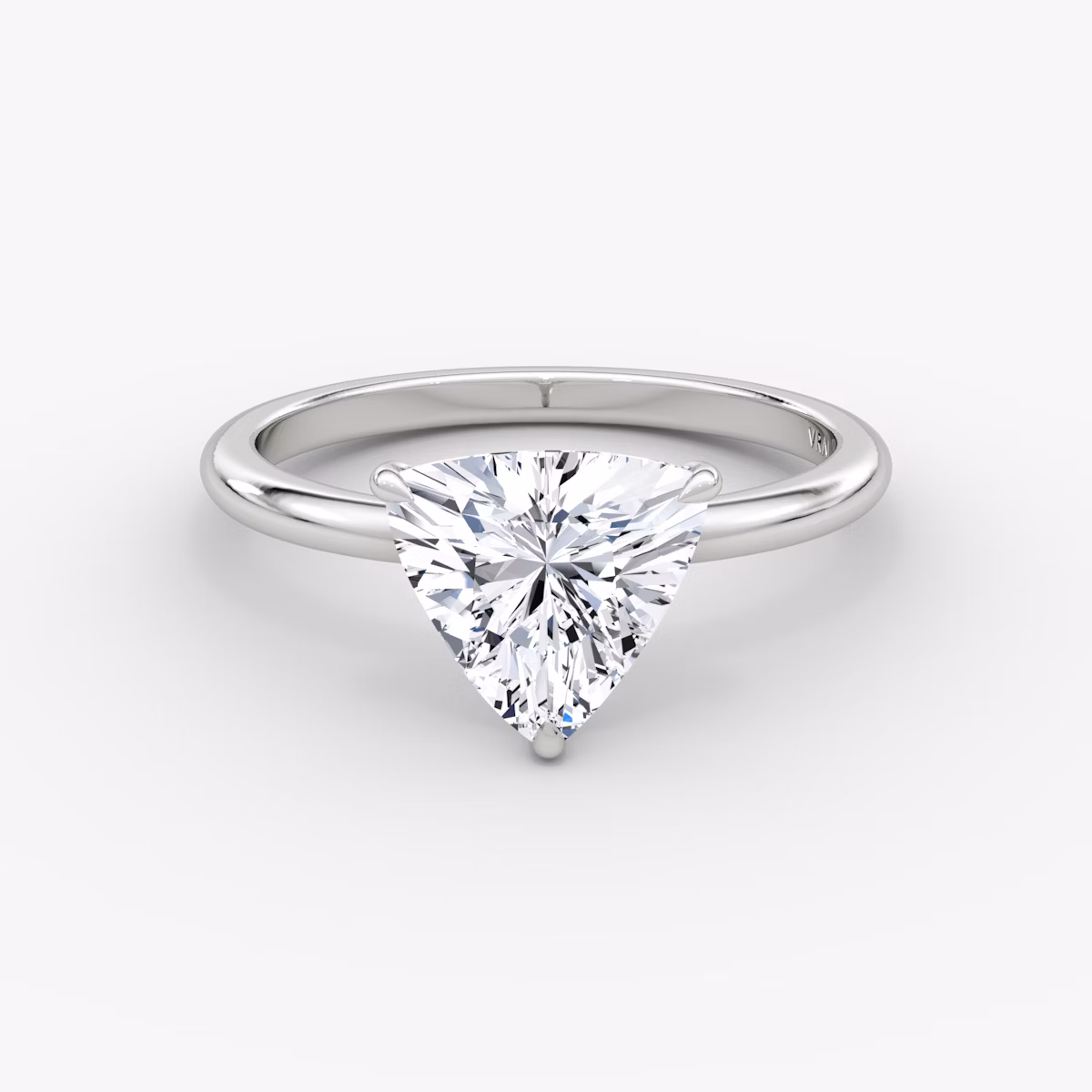 The Signature | Trillion | Platinum | bandAccent: Plain | bandWidth: standard | hiddenHalo: no | diamondOrientation: vertical | caratWeight: other