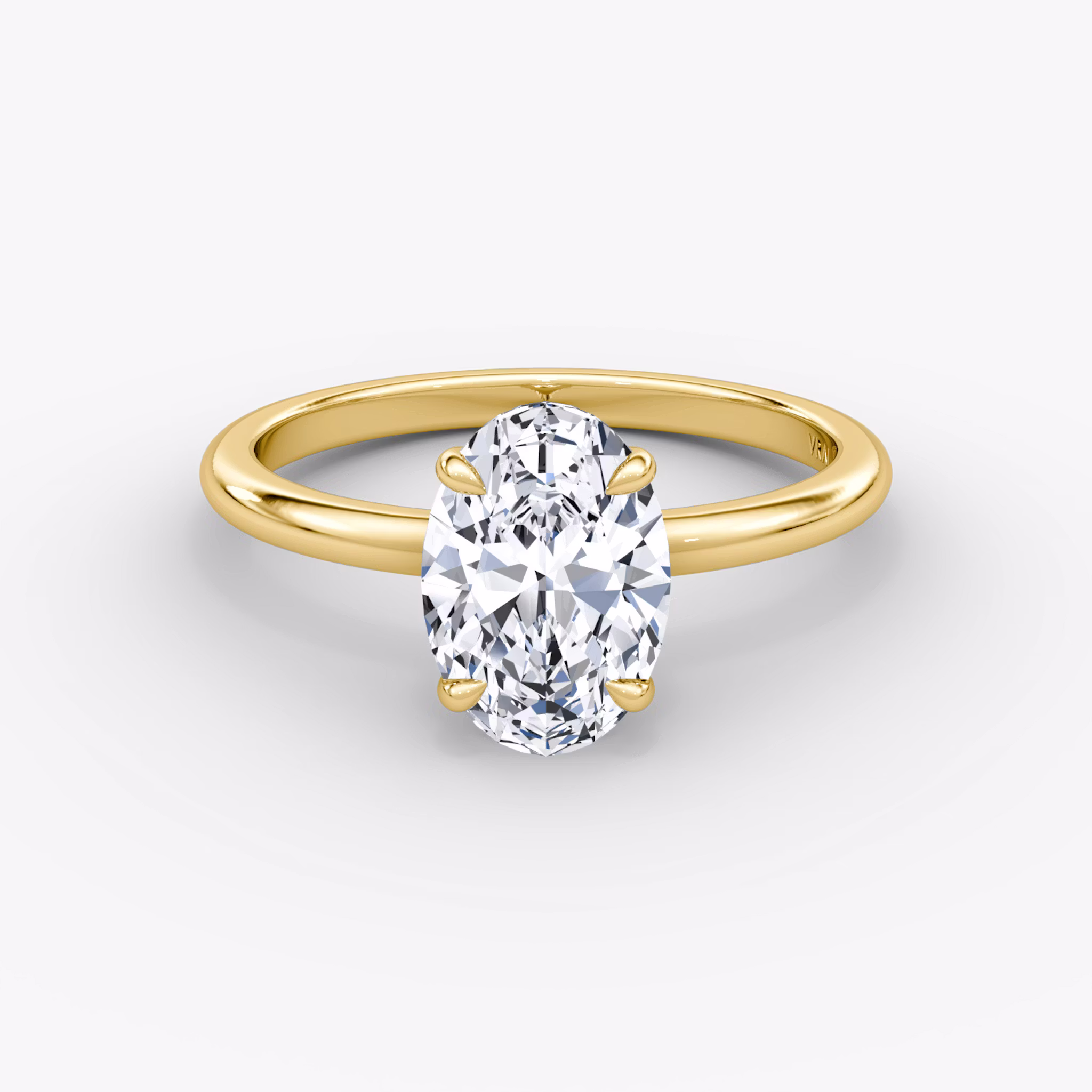 The Signature Oval | Yellow Gold
