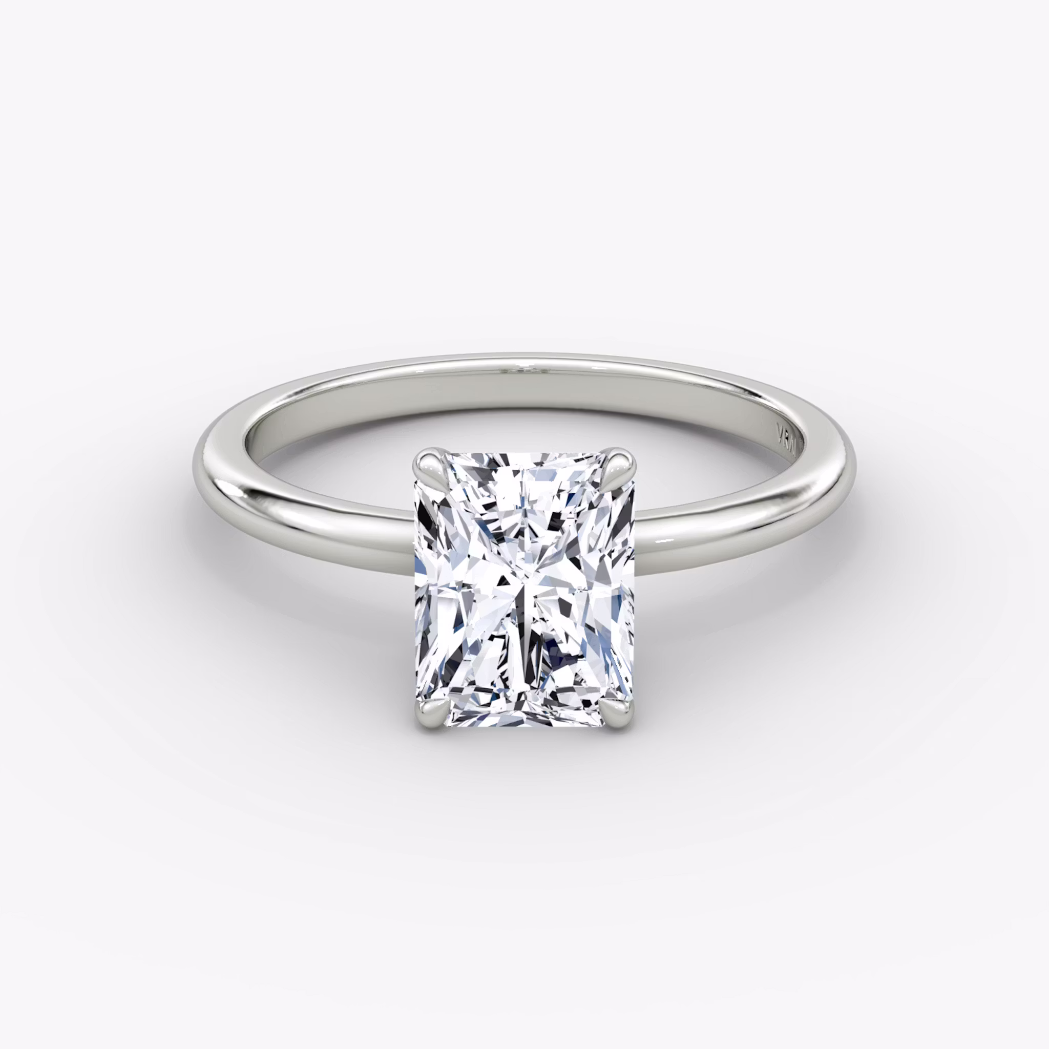 The Signature Radiant | White Gold