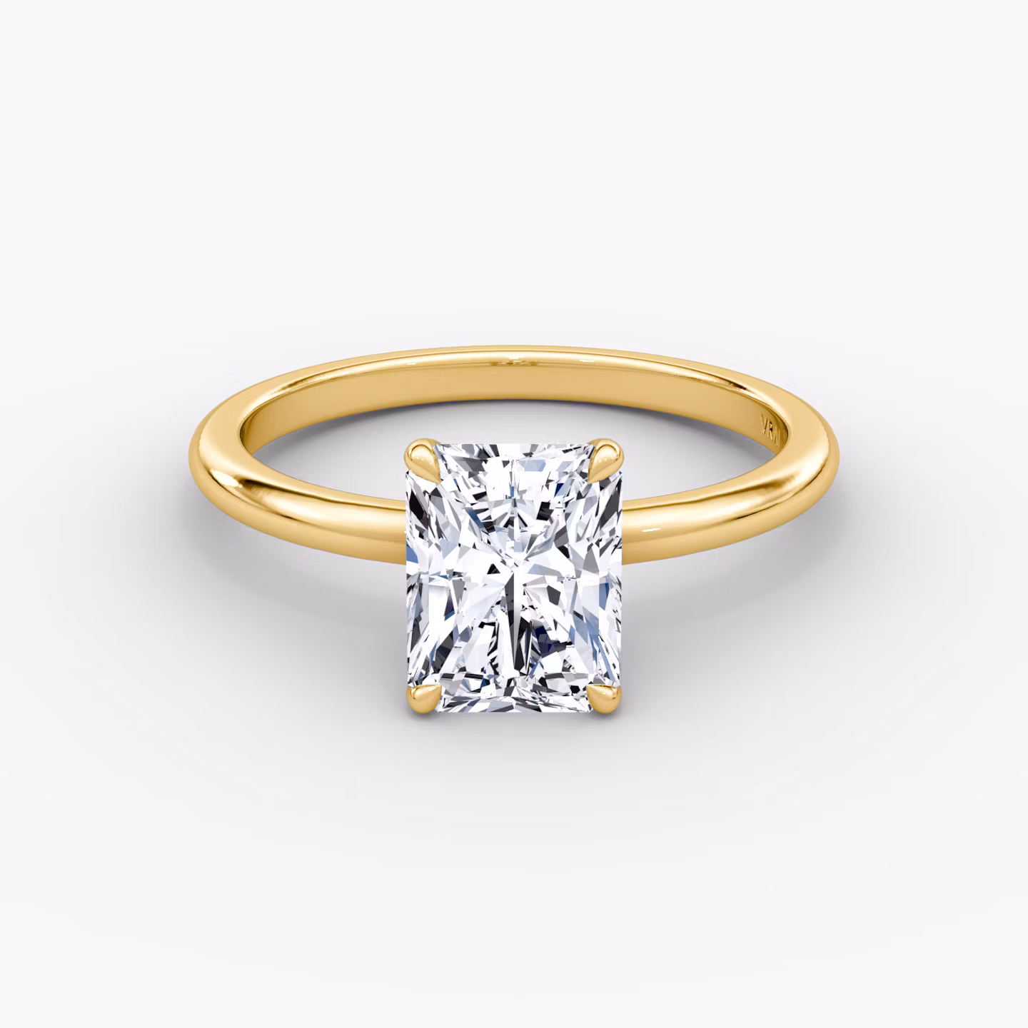 The Signature Radiant | Yellow Gold