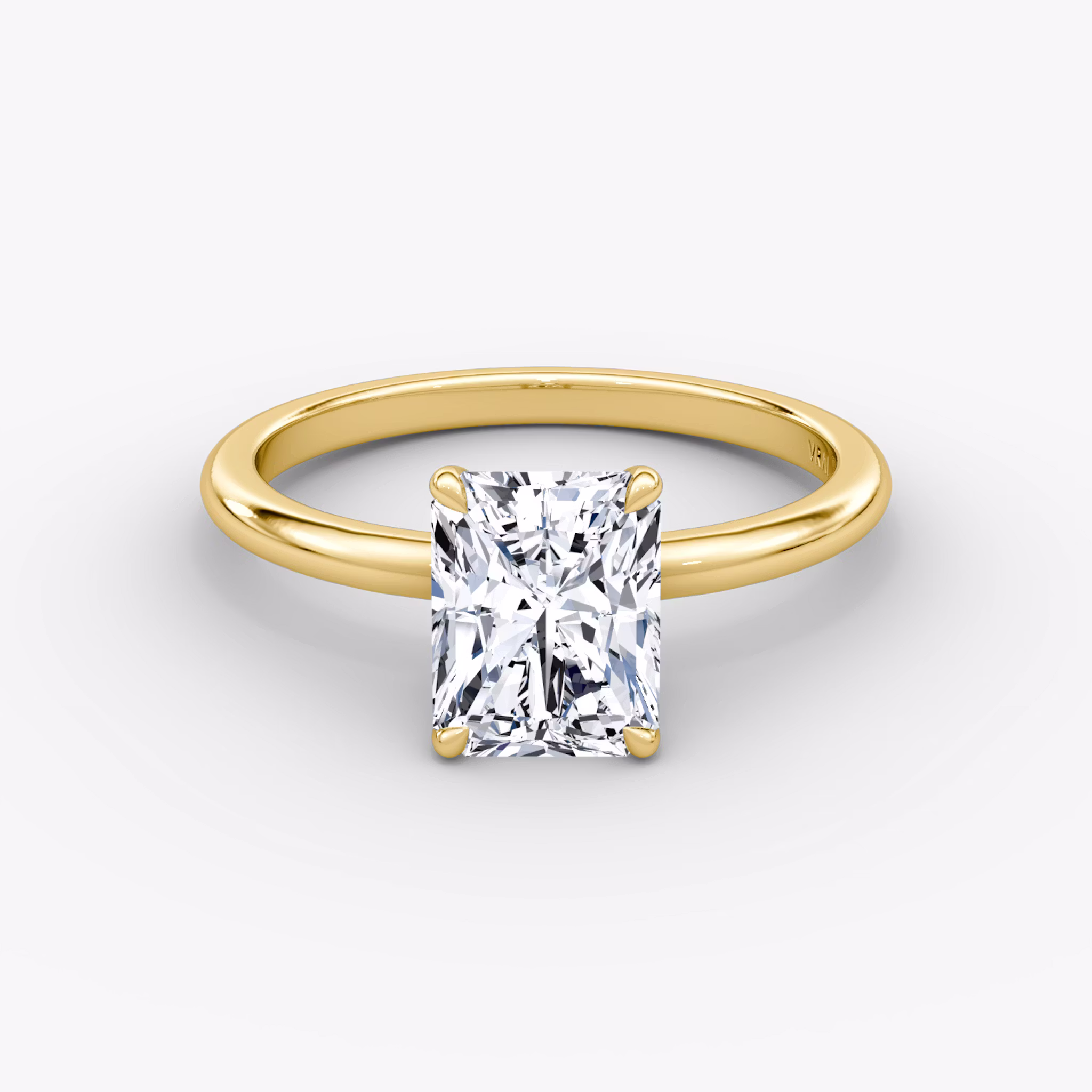 The Signature Radiant | Yellow Gold