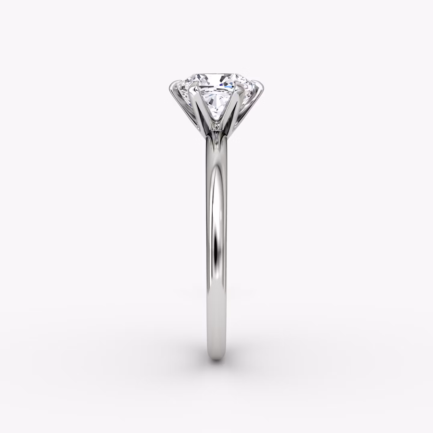 The V | Cushion | Platinum | bandAccent: Plain | diamondOrientation: vertical | caratWeight: other