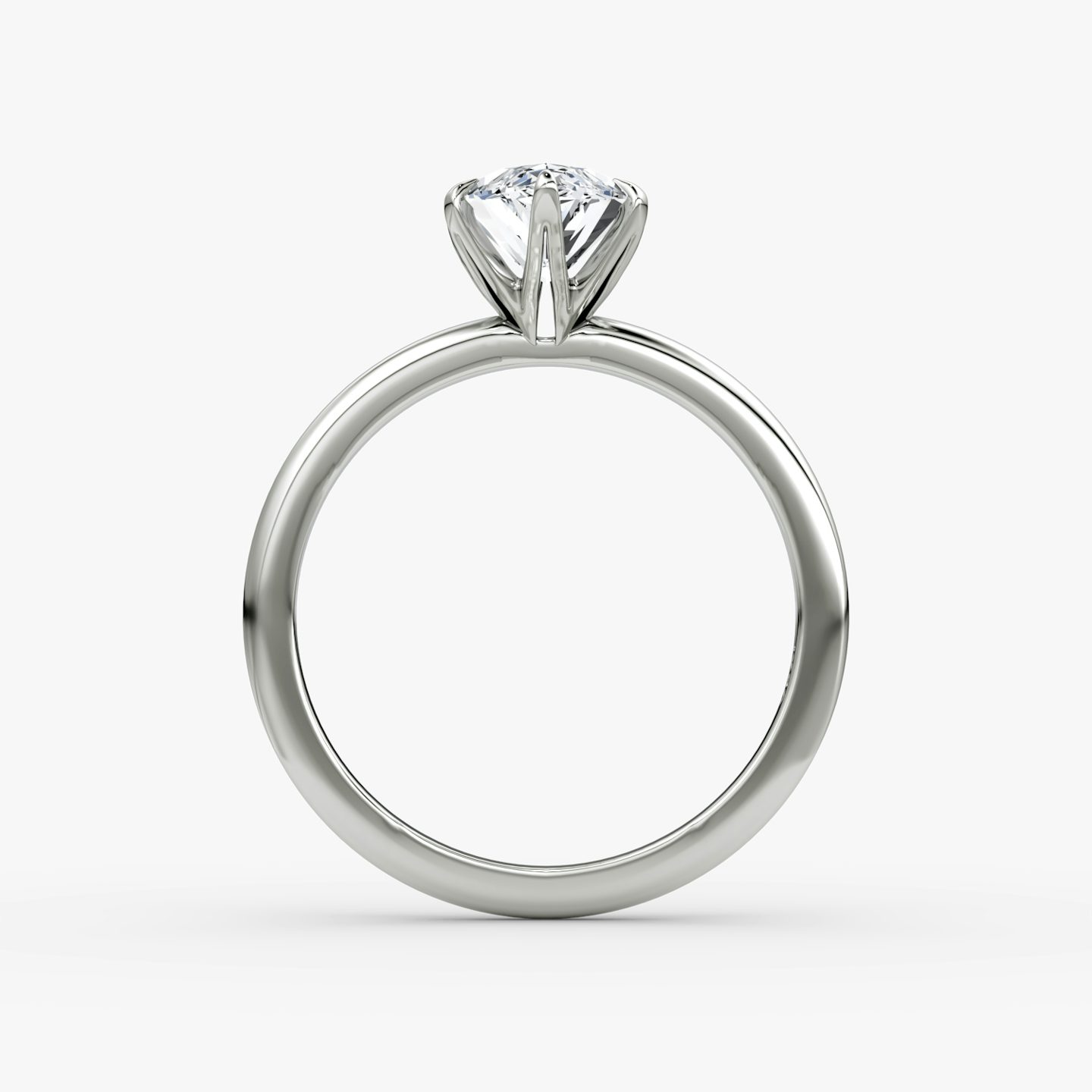 The V | Marquise | Platinum | bandAccent: Plain | diamondOrientation: vertical | caratWeight: other