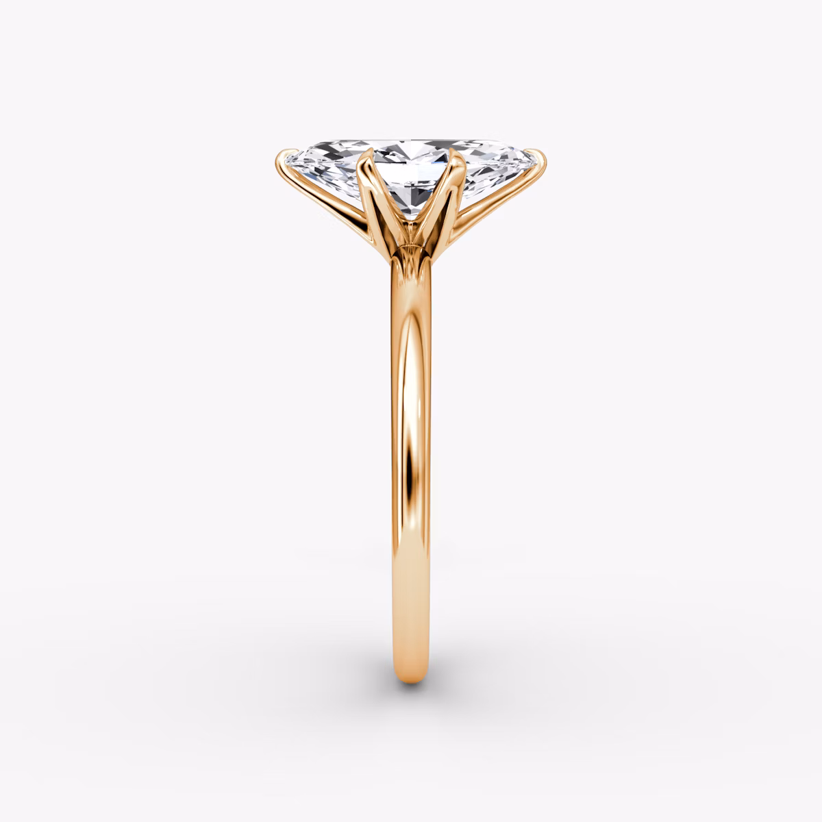 V | Marquise | 14k | Roségold | bandAccent: Ohne Pavé-Besatz | diamondOrientation: vertical | caratWeight: other